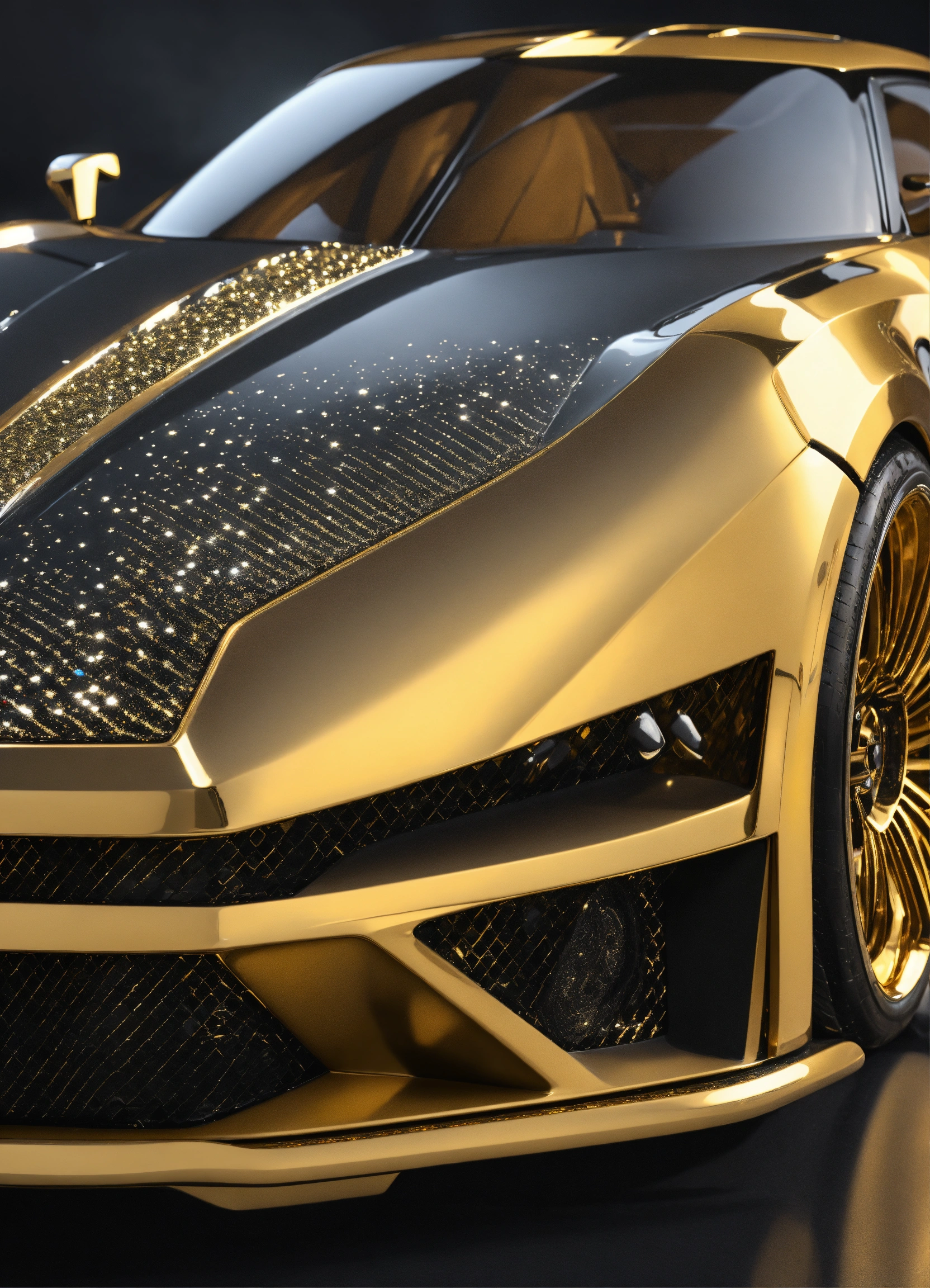 Lexica - Unknown super sport car, design with diamond, luxury design ...