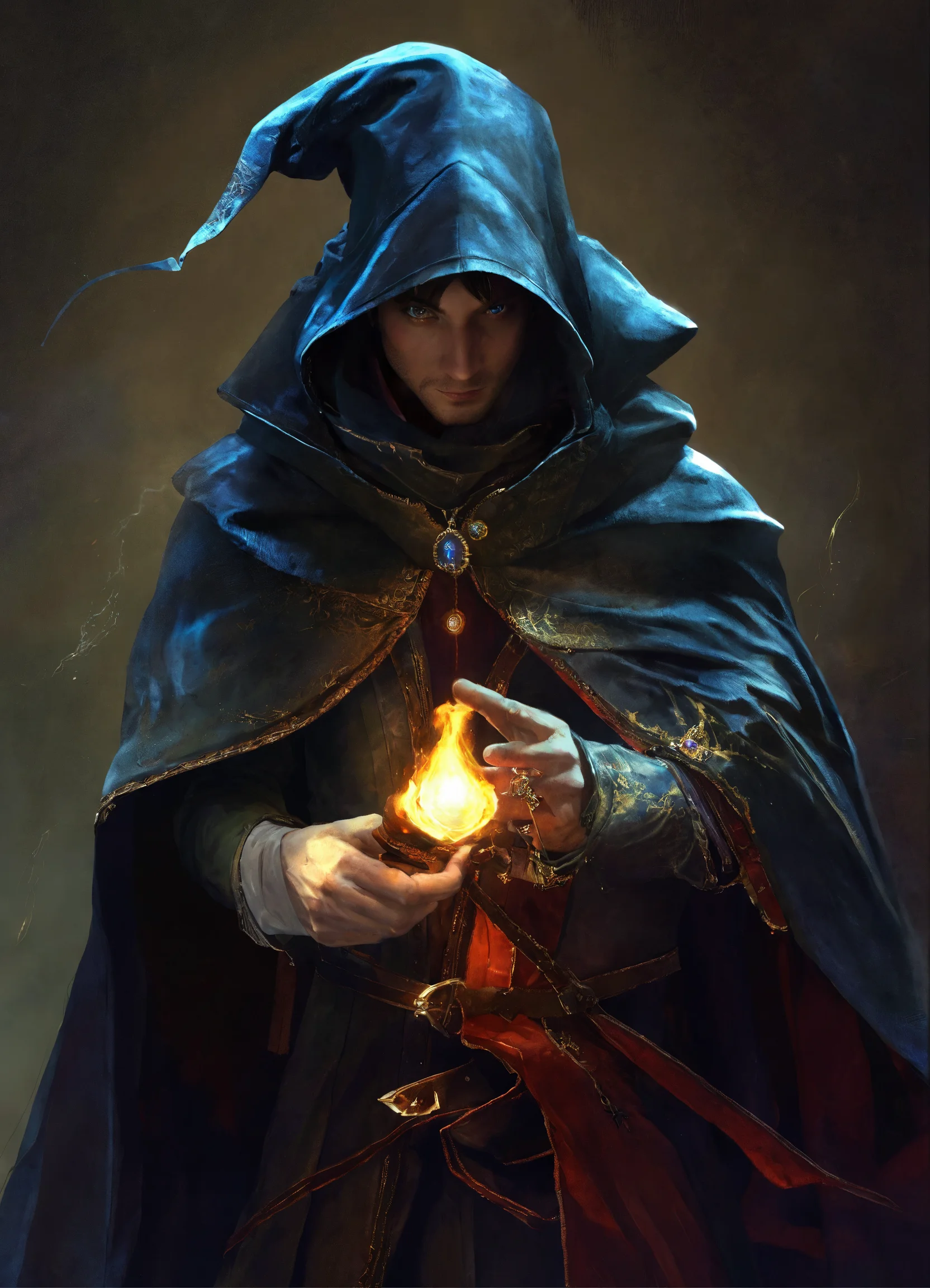 Lexica - Illusionniste malicieux, c'est un mage, il porte une cape et ...