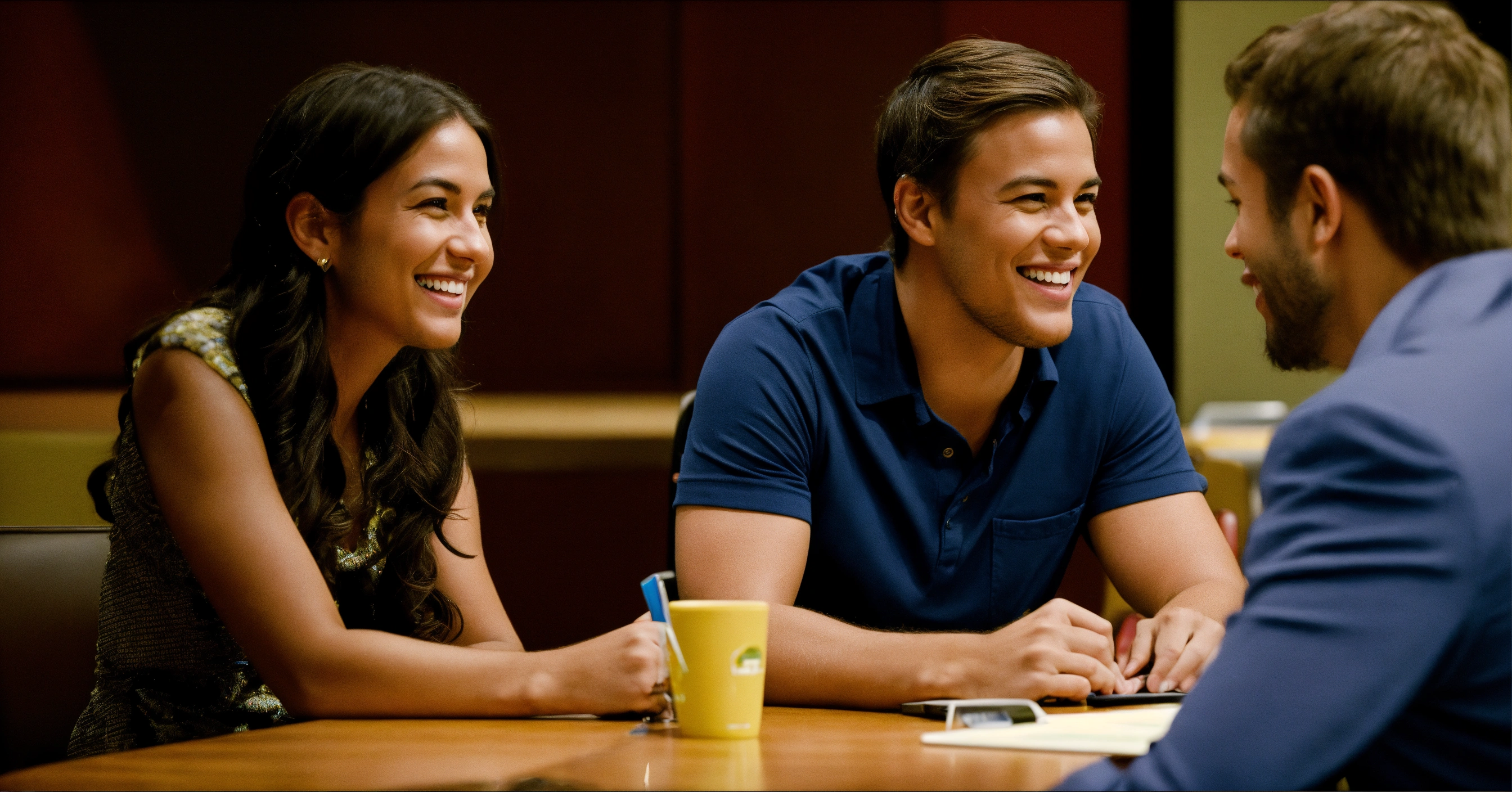 Lexica A high definition real life photograph of 2 people in their 30