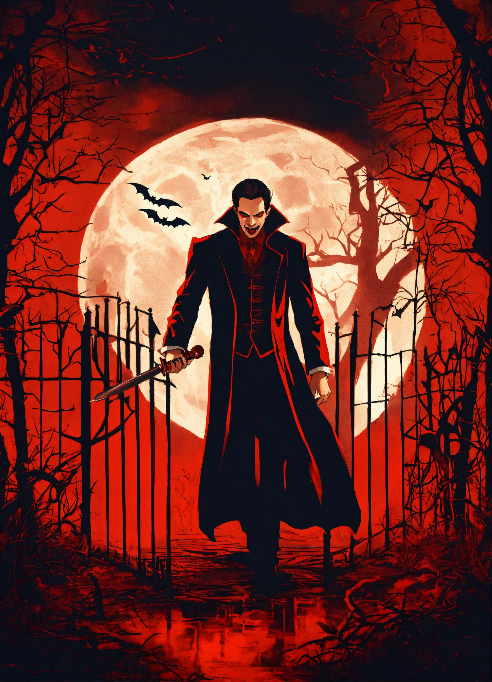 Lexica - Ssic Halloween imagery. The vampire should be the focal point ...