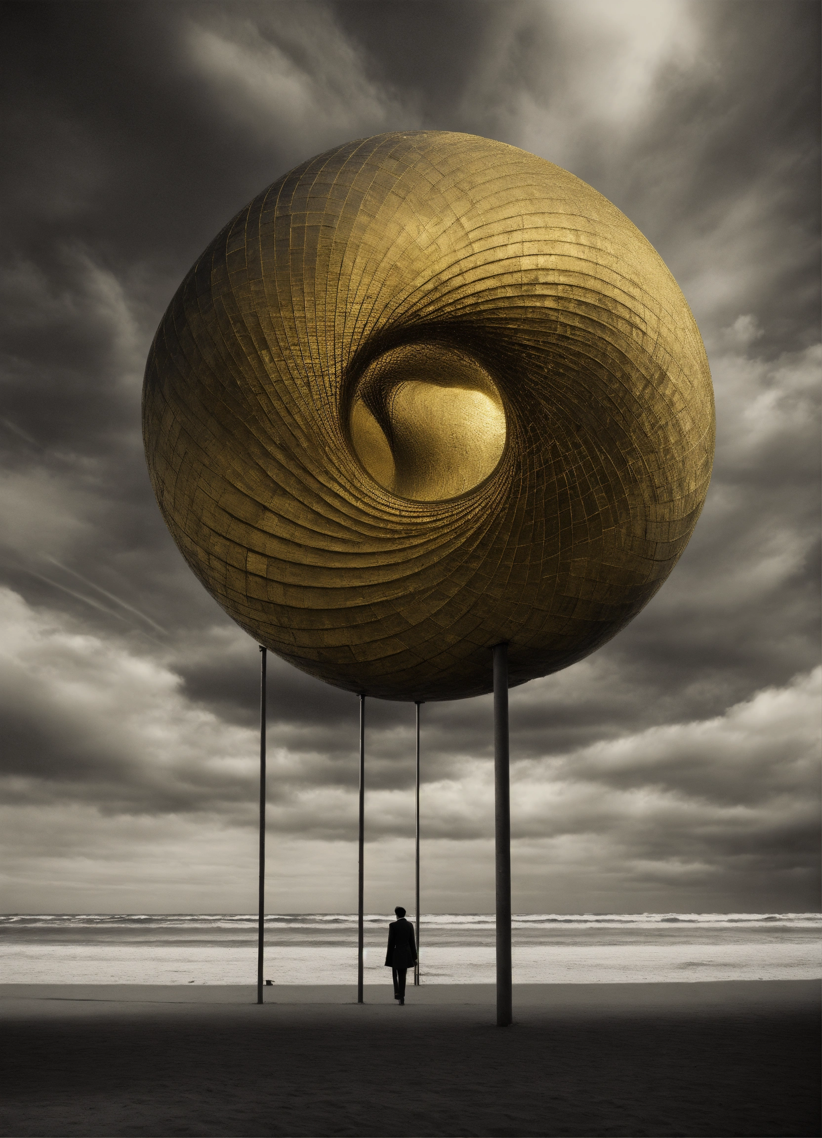 lexica-surrealism-photo-black-and-white-golden-ratio