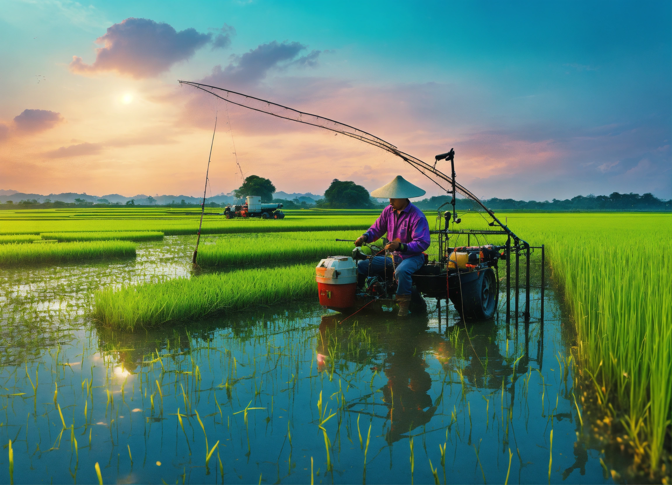 Lexica - A fisherman, fishing at sea, from a boat, and a farmer ...