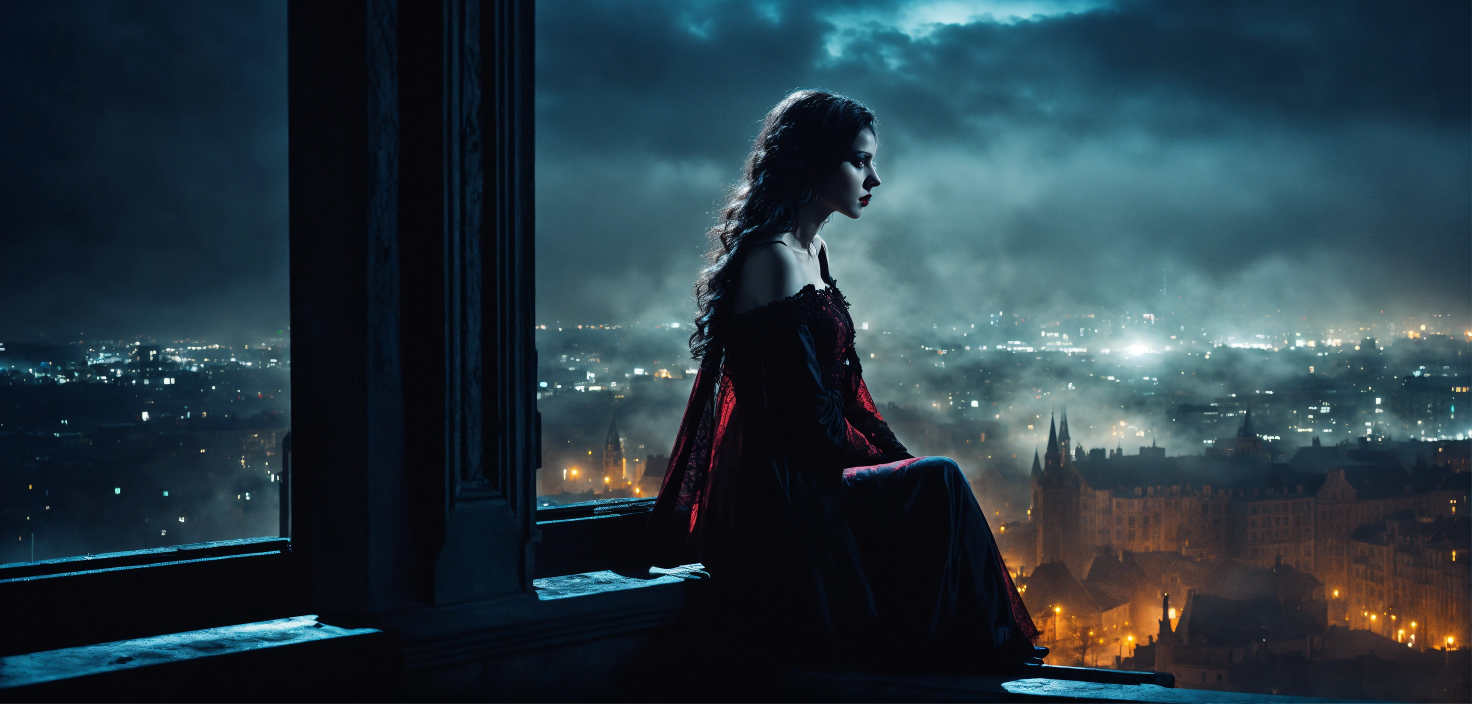 Lexica - Cinematic look, vampire underworld movie style, dark gothic ...