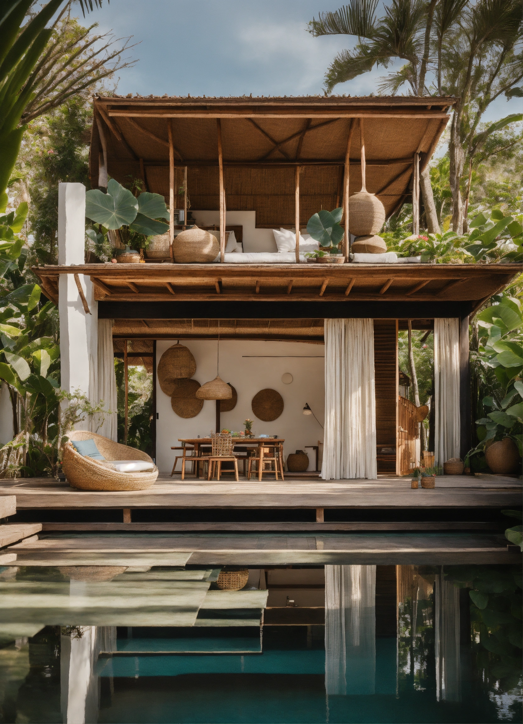 Lexica - A boho house inspired in balinese architecture in the middle ...