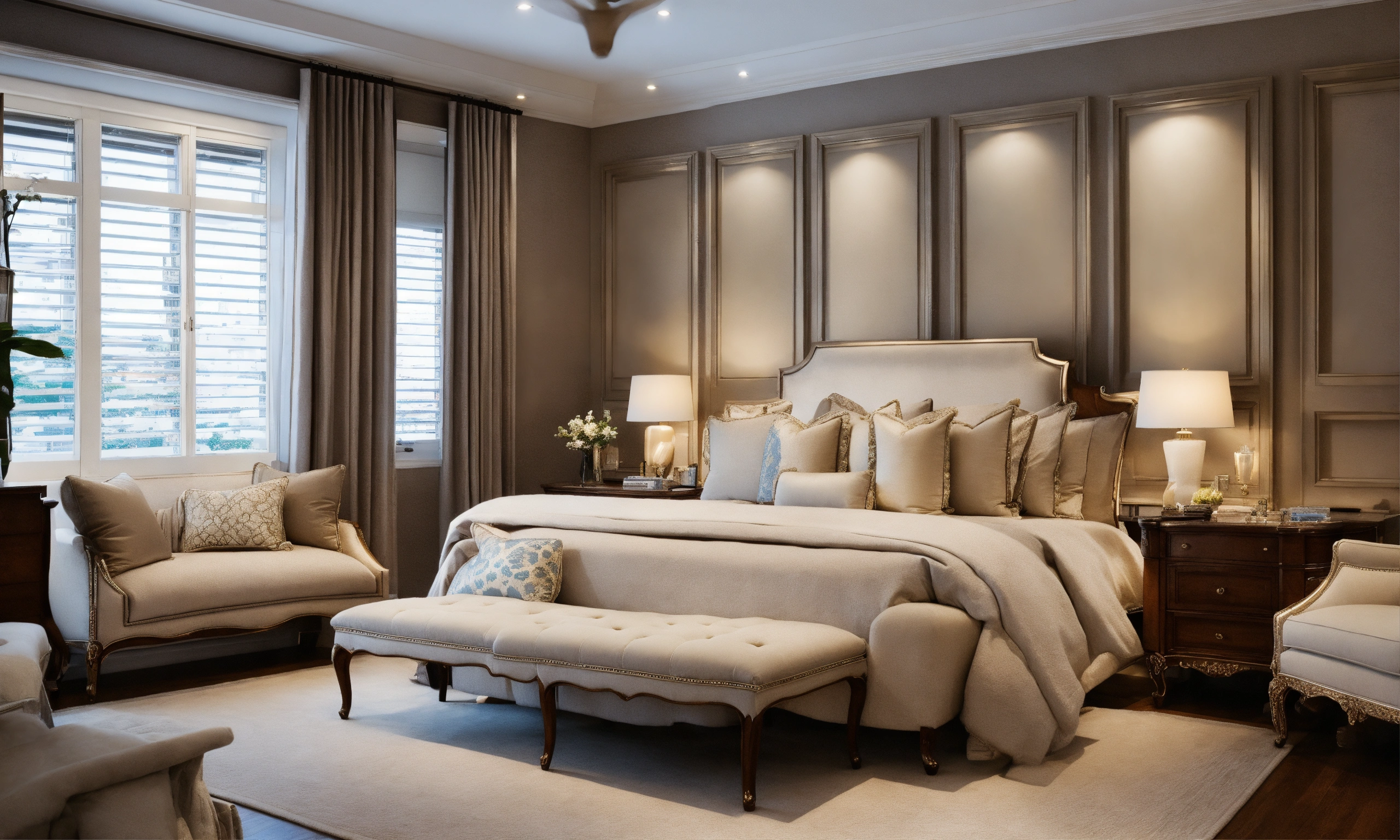 Lexica Classic Luxury Hampton Style Bedroom