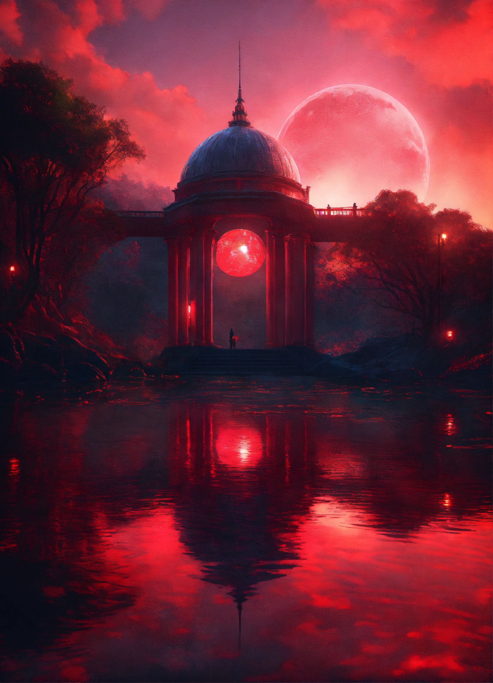 Lexica - Beautiful, mysterious, magical, edgy environment, the ...