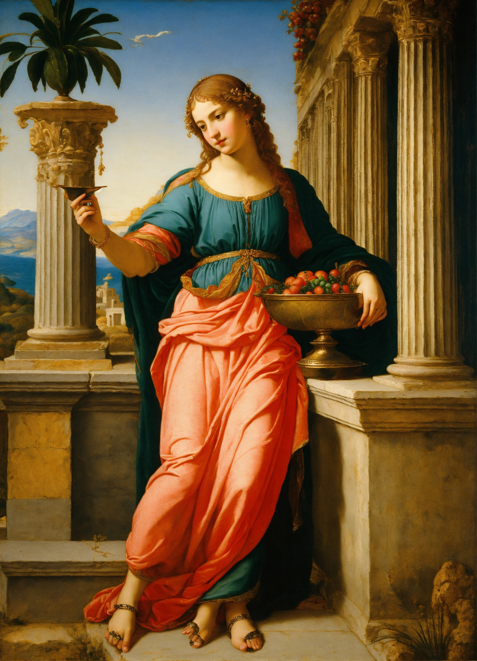 Lexica - Ambrosia Greek. Renaissance Painting