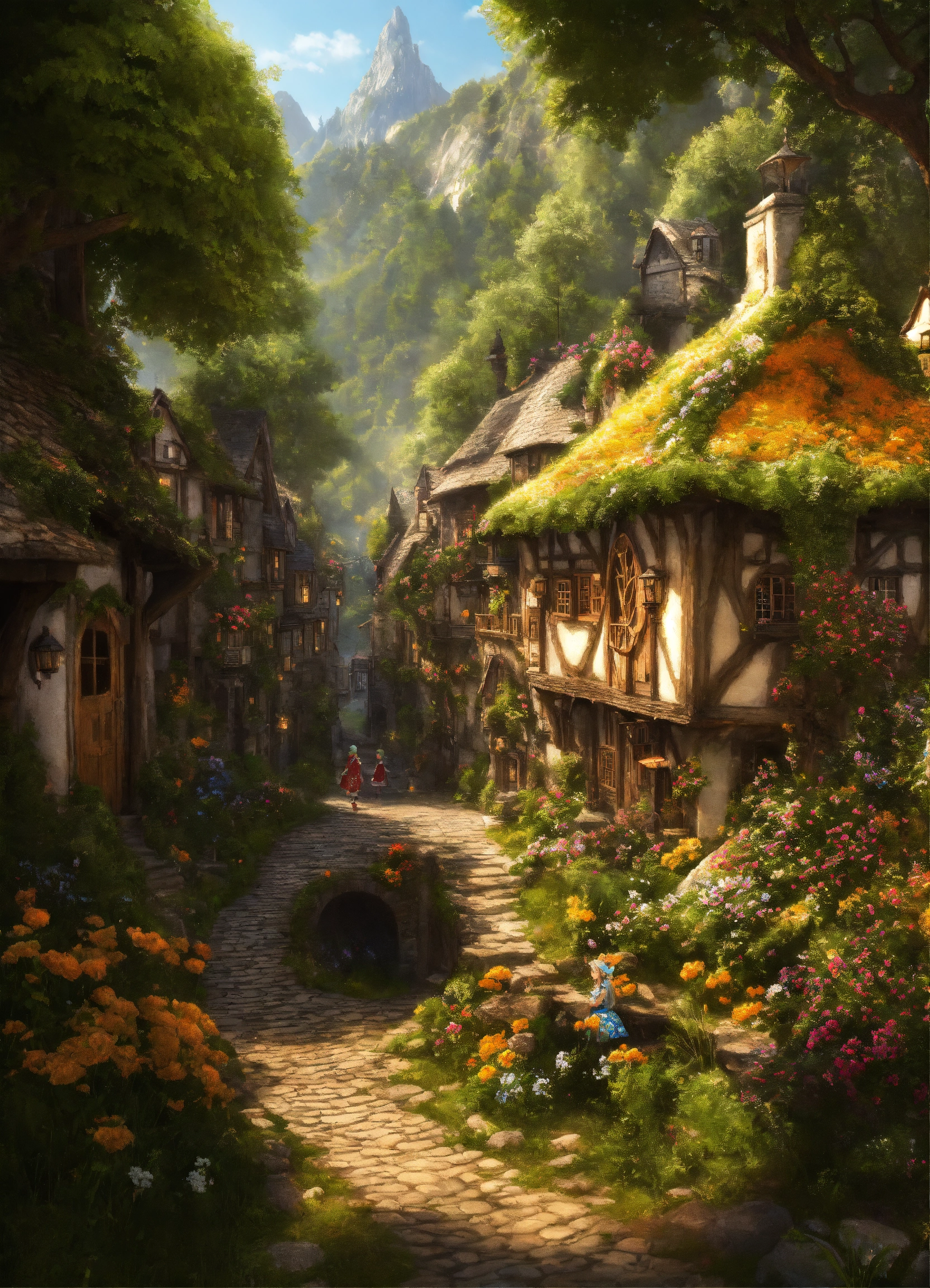 lexica-the-most-beautiful-elf-town-with-a-full-body-beautiful-elf-in