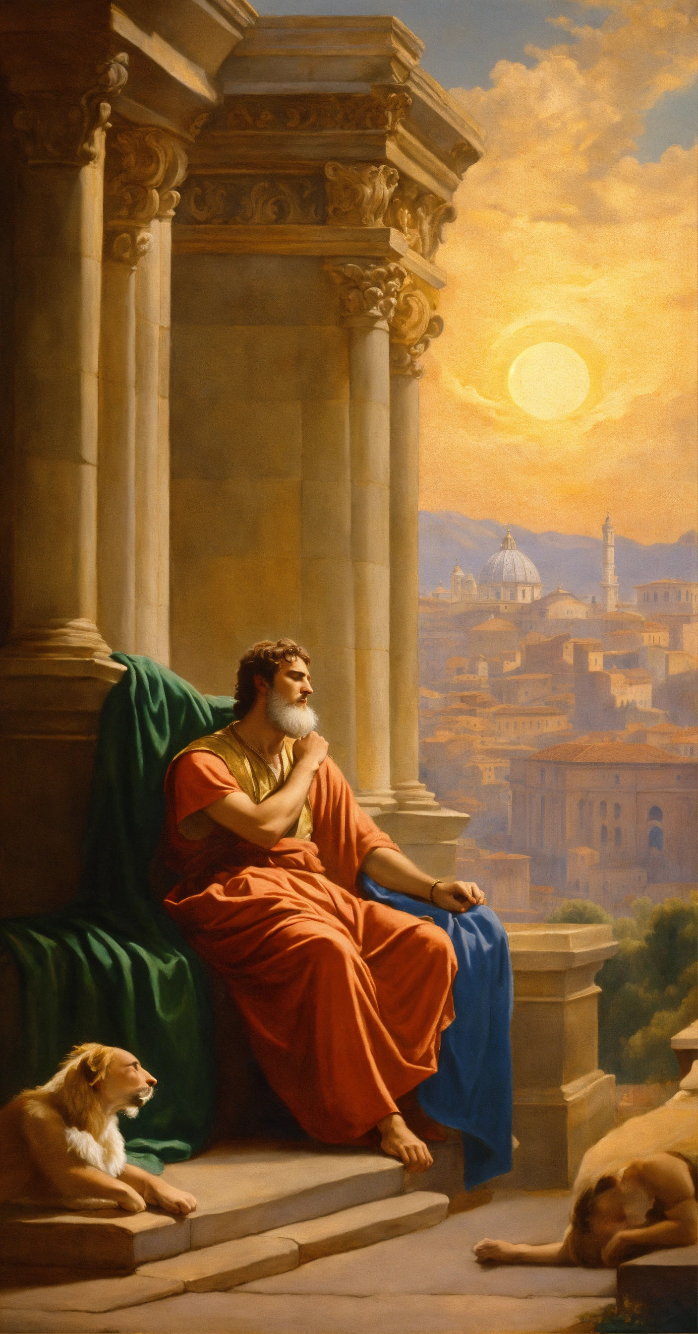 Lexica - Daniel the prophet dreaming of rome