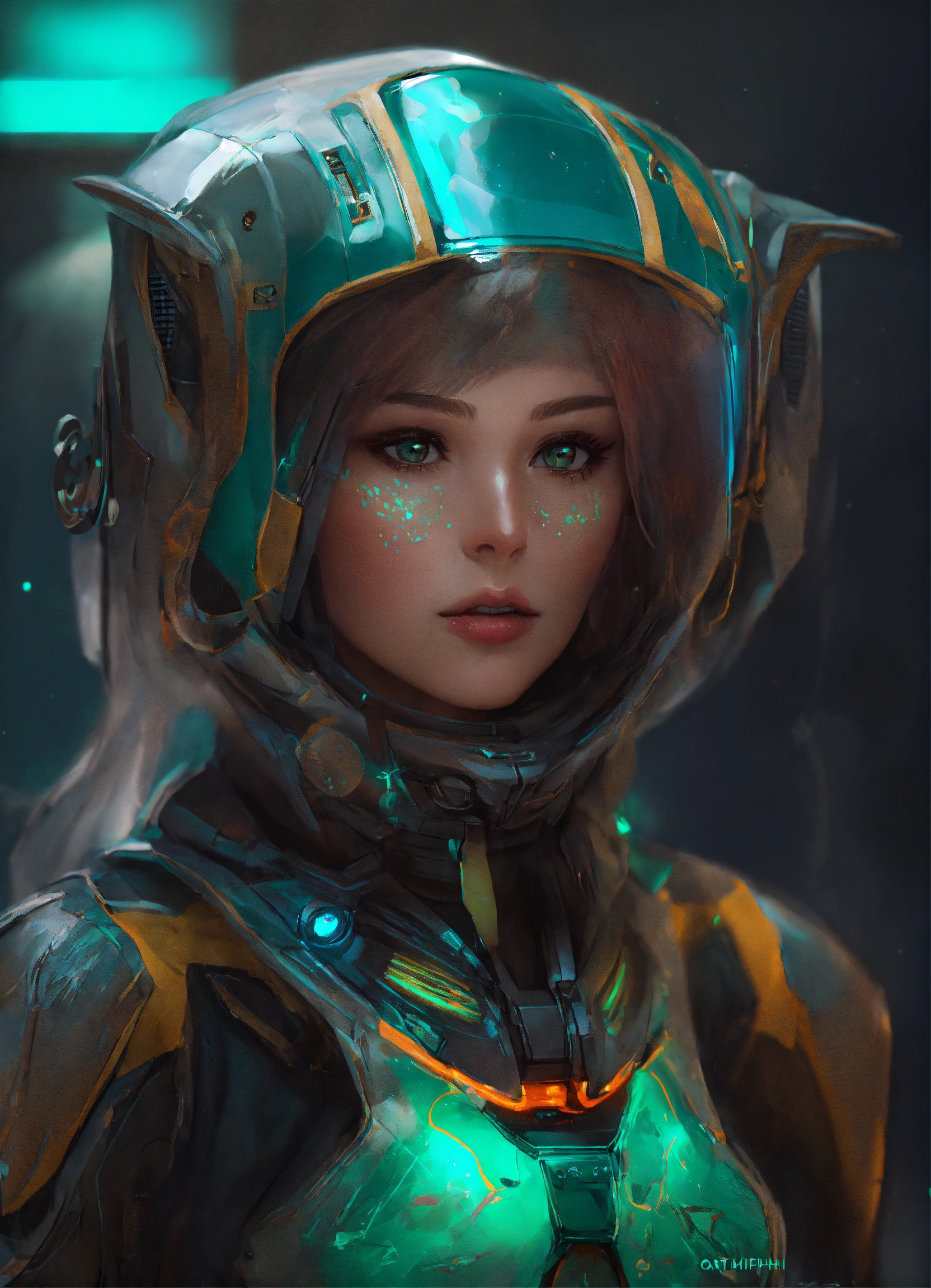 Lexica - Artstation OC Saiph alien girl