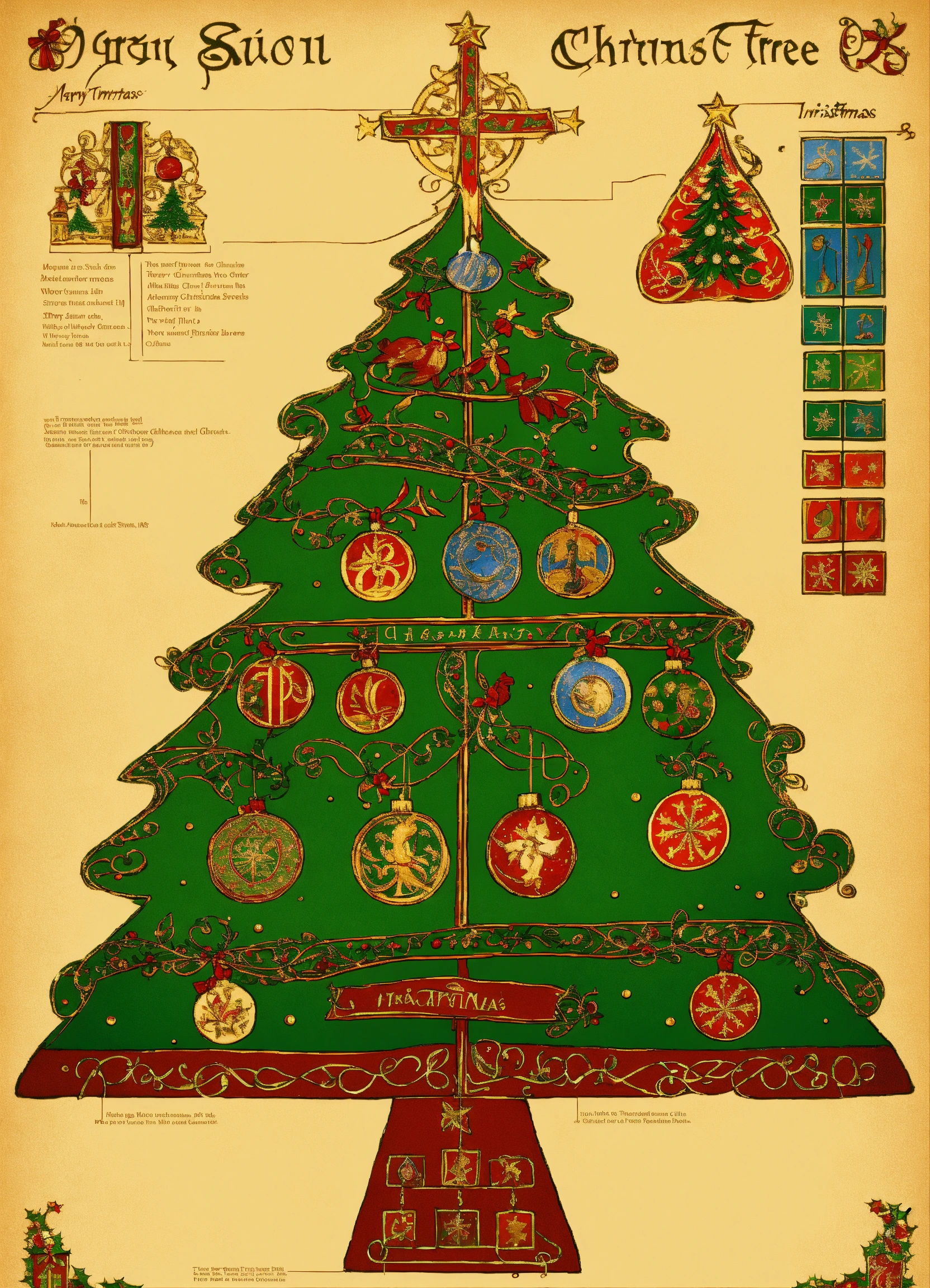 Lexica - Anglo saxon christmas tree