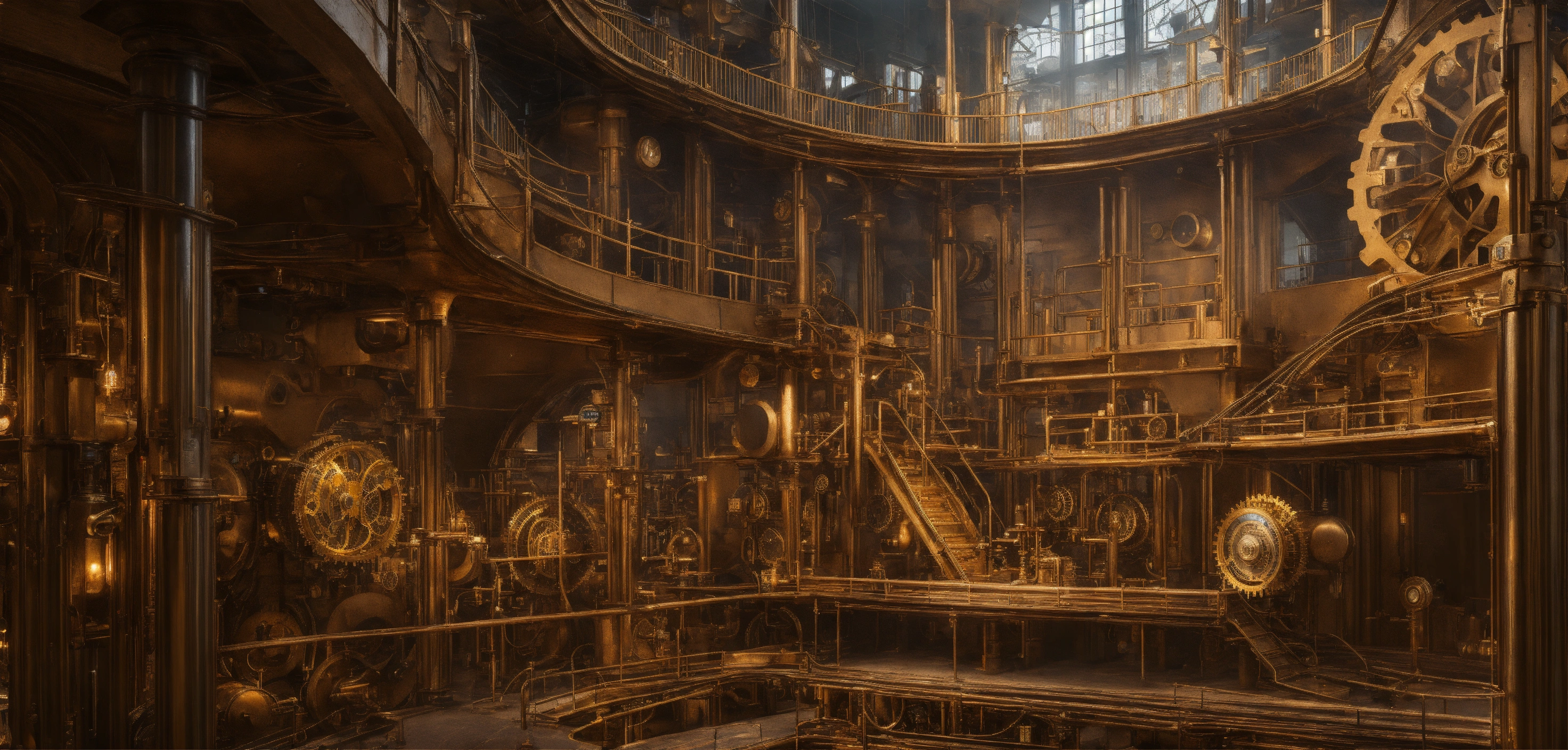 Lexica - Complex multi-layer steampunk mechanism