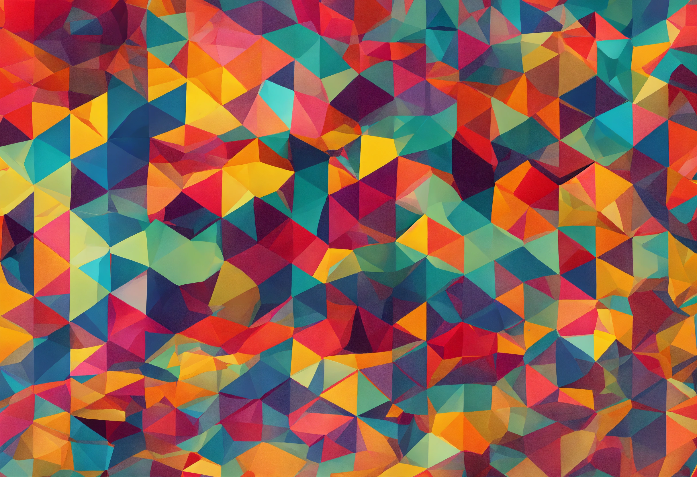 Lexica - 2d flat minimal wallpaper pattern, polygons and shapes, sharp ...