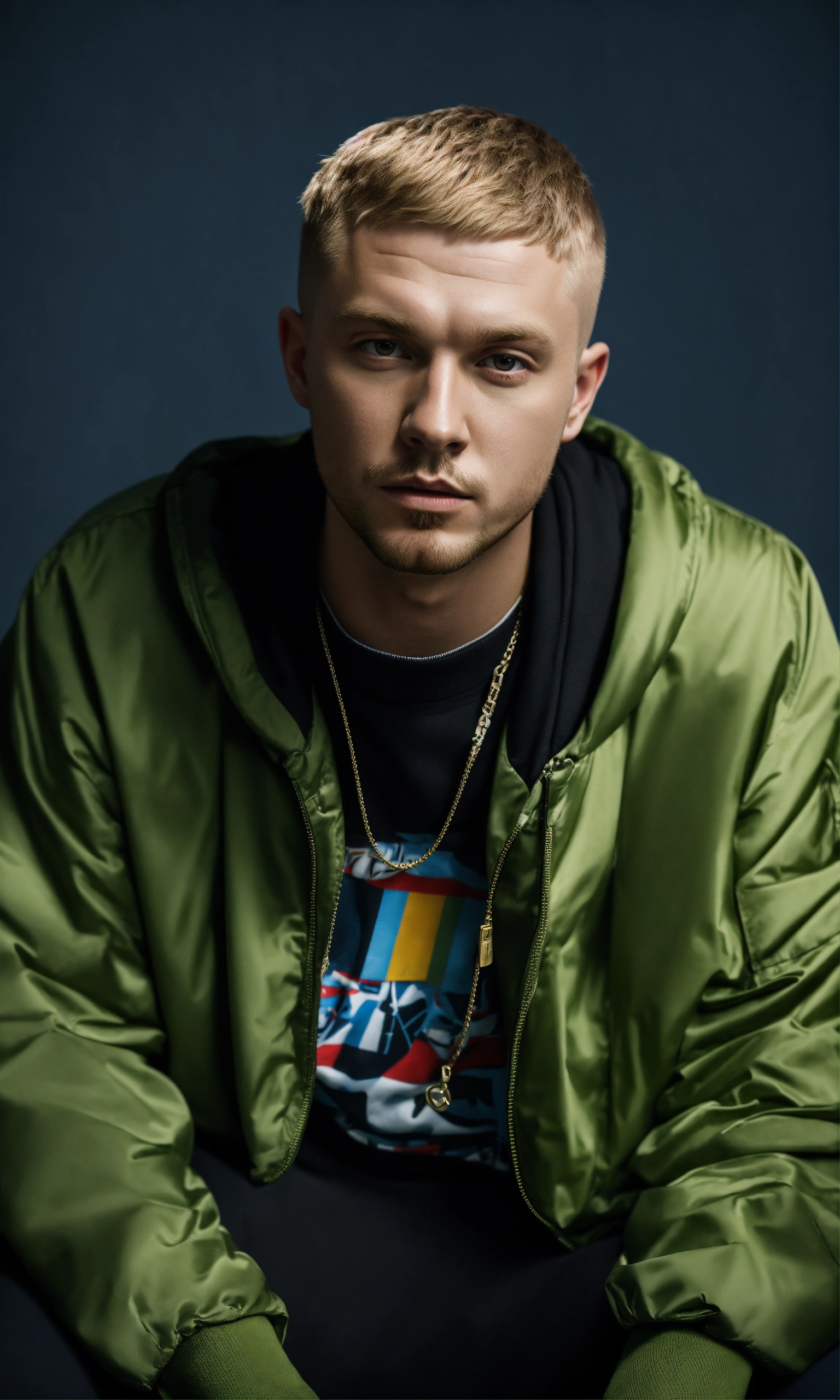 Lexica - Vald rapper, netflix, looking at camera, studio, super ...