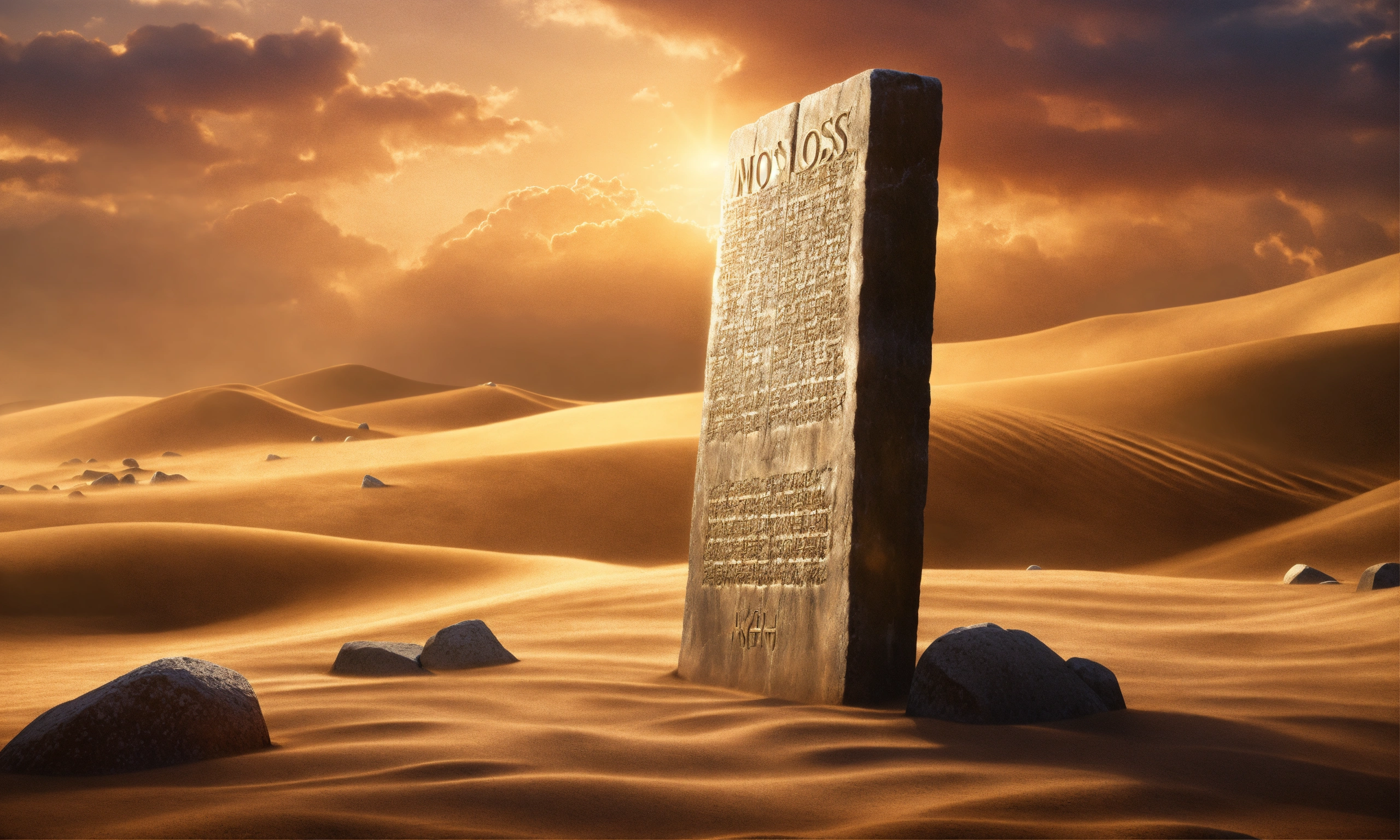 Lexica - Stone Tablets Hz. In Moses' hands are the stone tablets of the ...