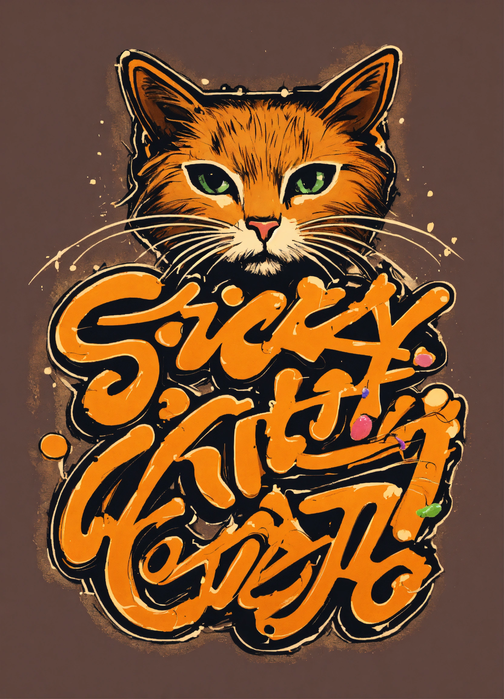 Lexica - Generate a logo in cursive graffiti art that says 