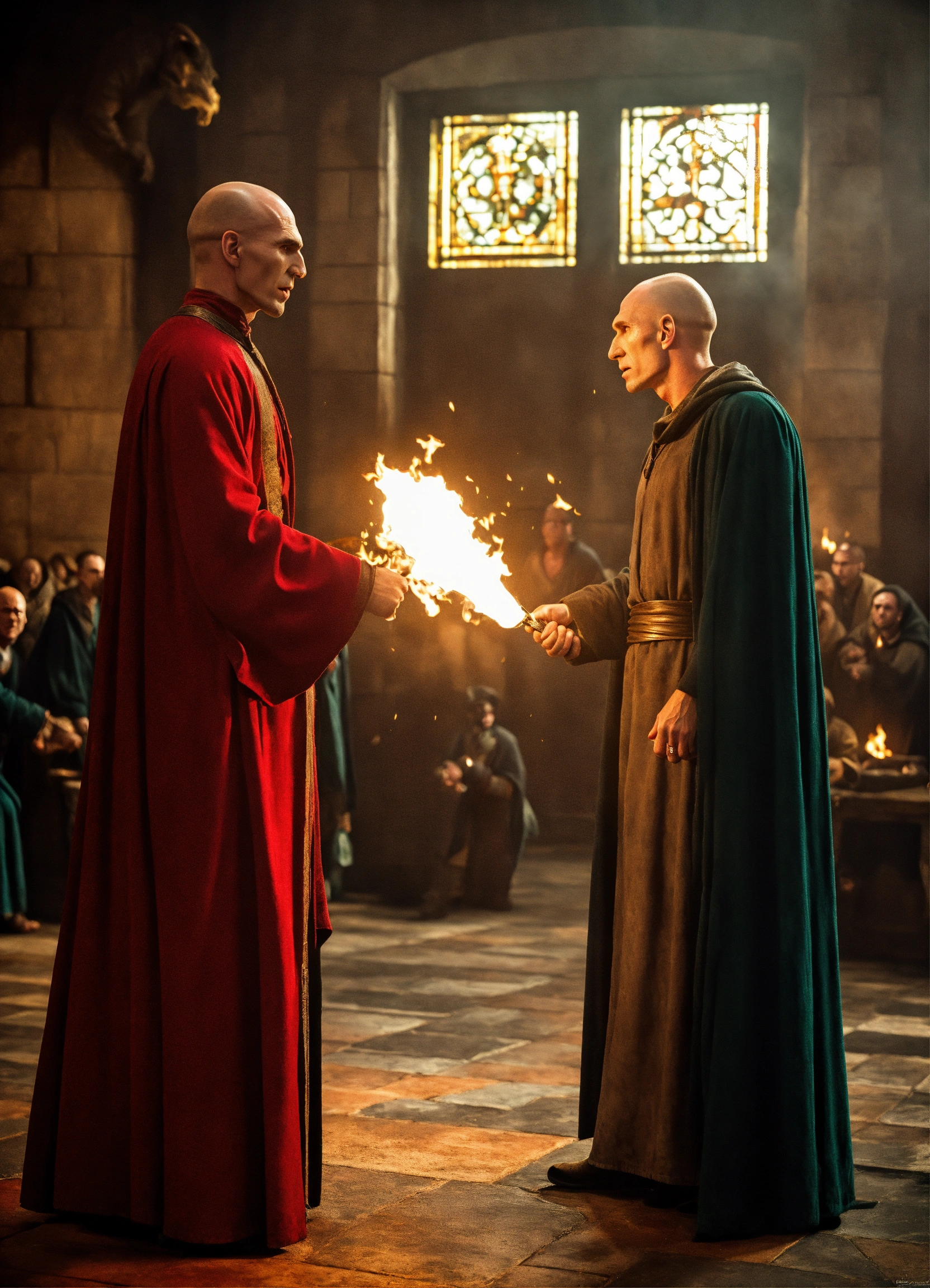 Lexica - Dombledoor fight and win the fight with Voldmort.
