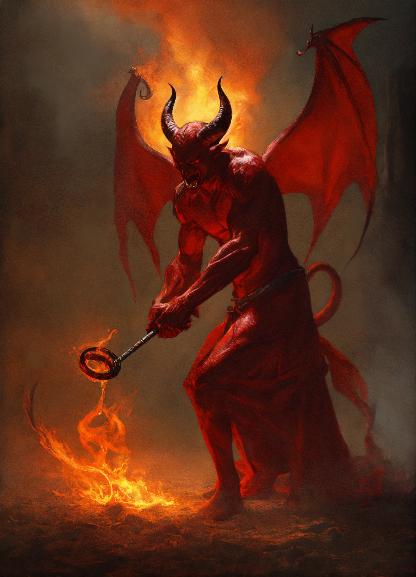 Lexica - Devil taking a human soul