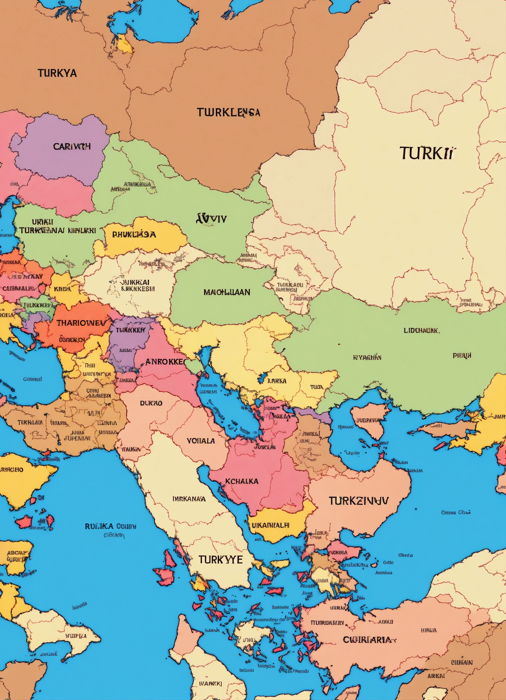 Lexica - The country of turkiye but its only turkeys