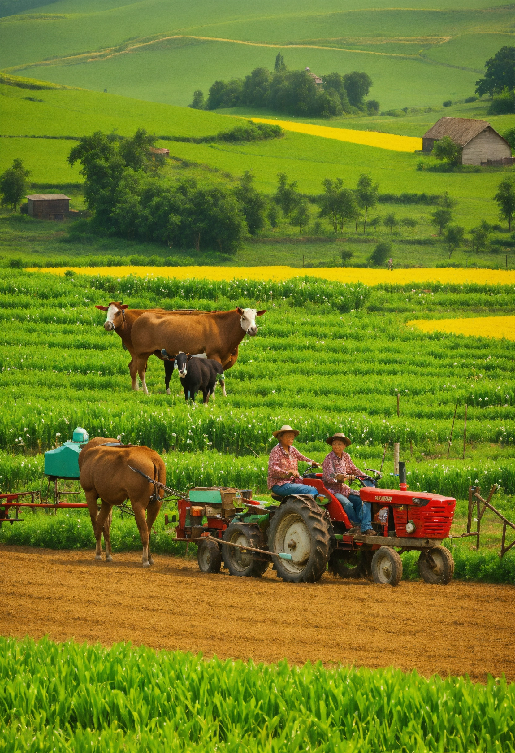 Lexica - Show people living agricultural age life