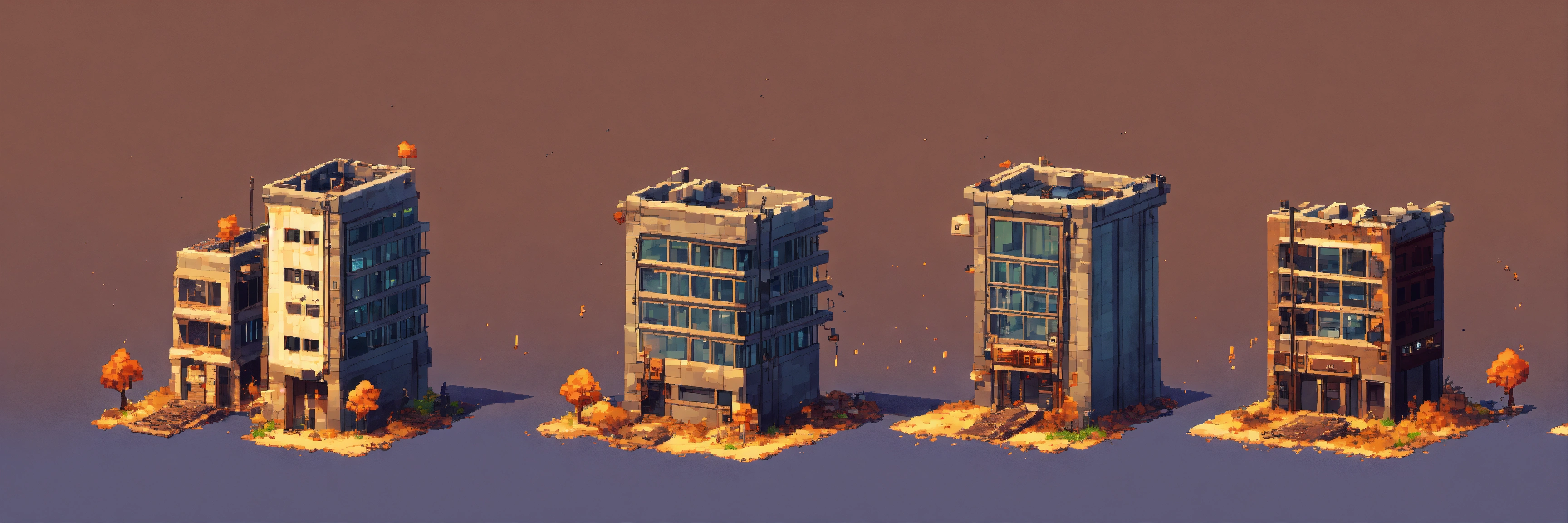 Lexica - Isometric. short to tall Upgrade progression of a post ...