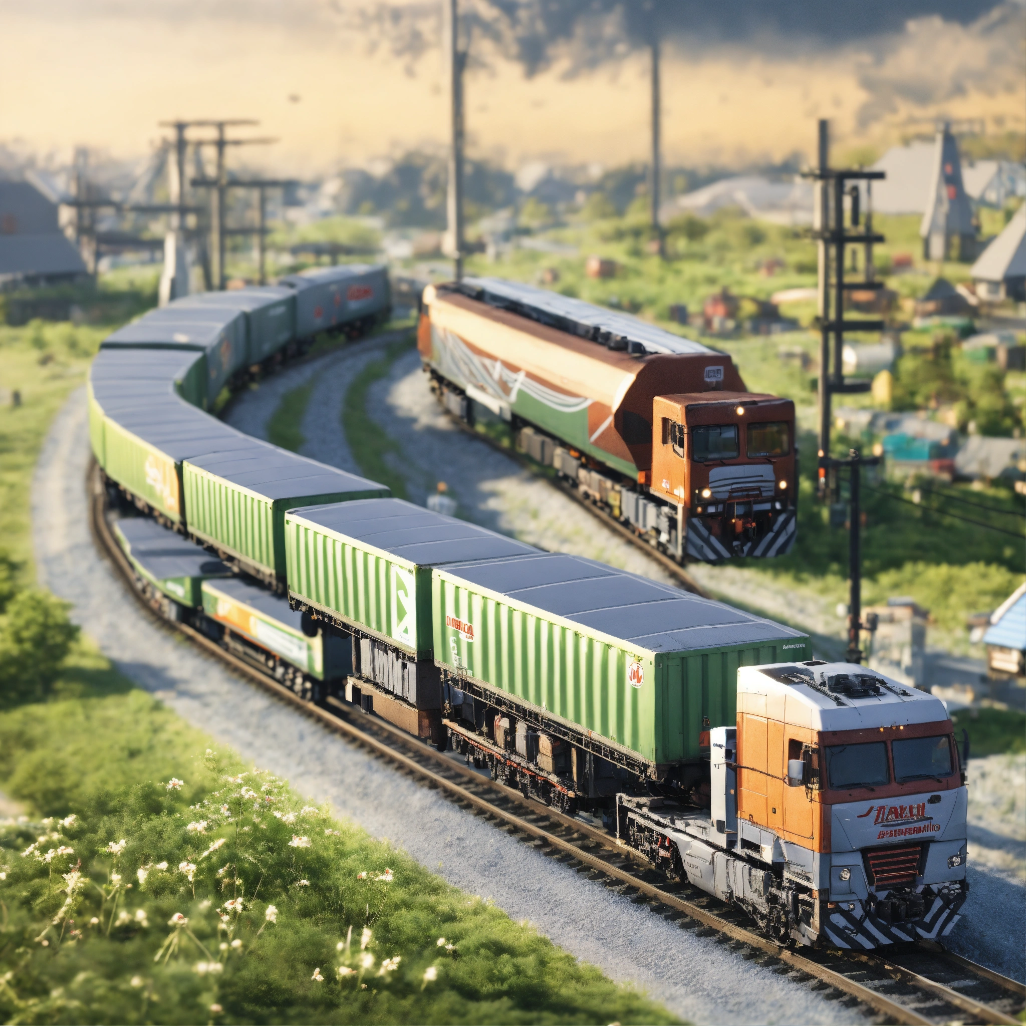 Lexica - Intermodal transportation by combining large trucks and trains ...