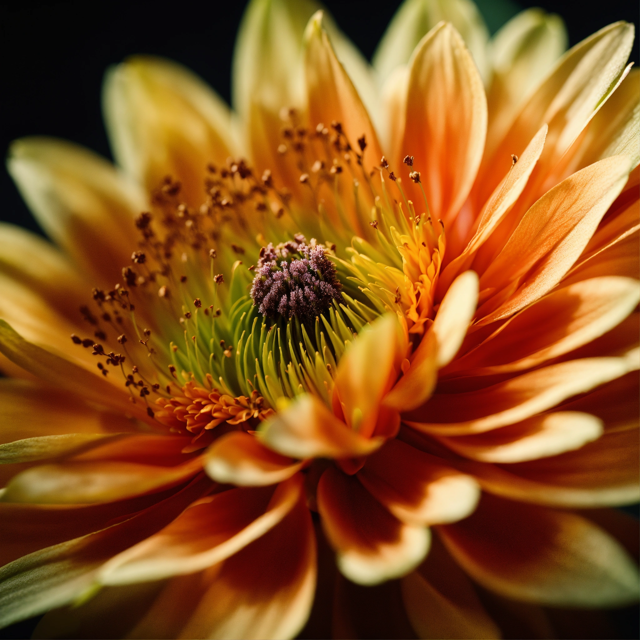 Lexica - High-resolution photography of flower abstract, a minimalist ...