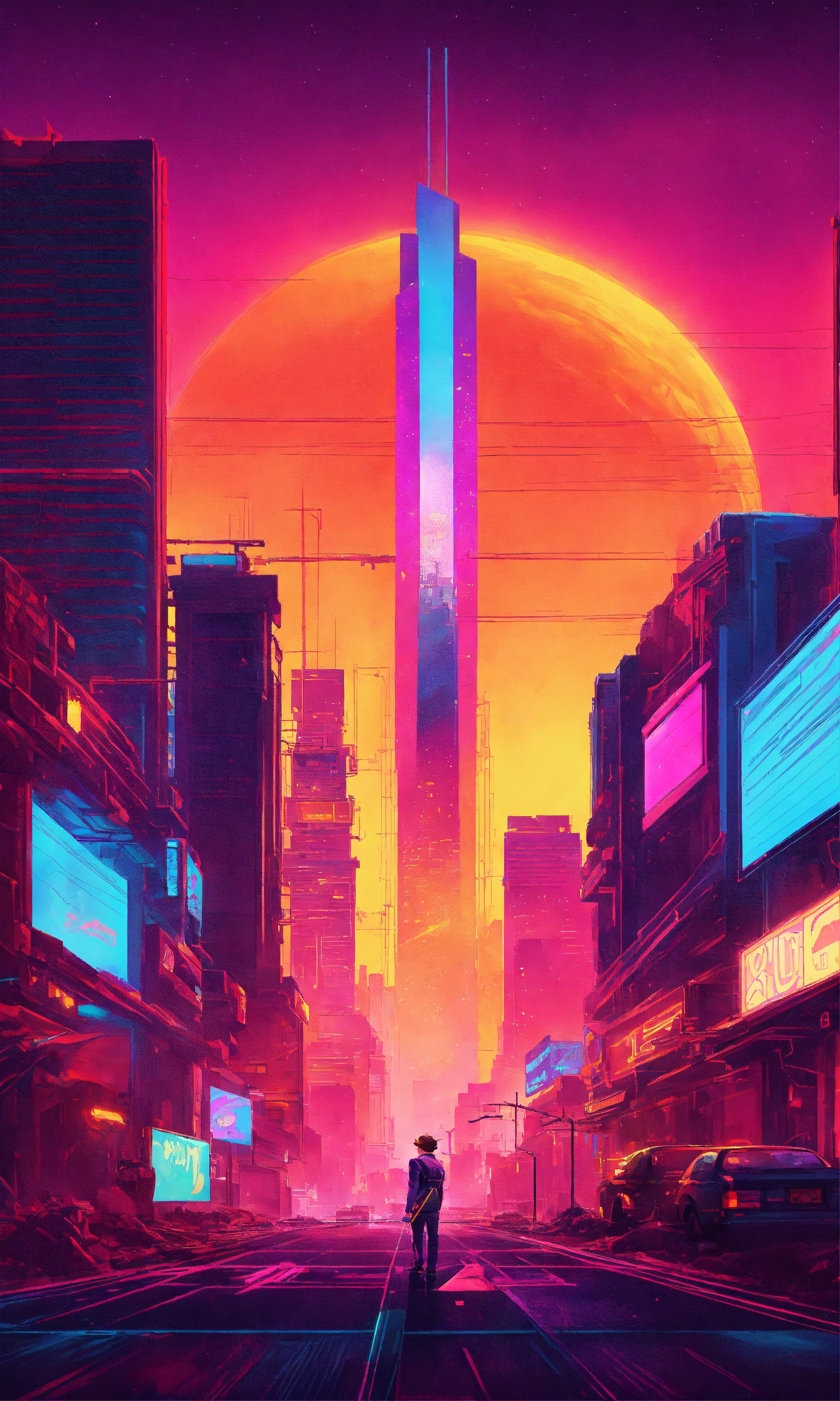 lexica-create-a-vibrant-and-retro-inspired-artwork-for-a-synthwave