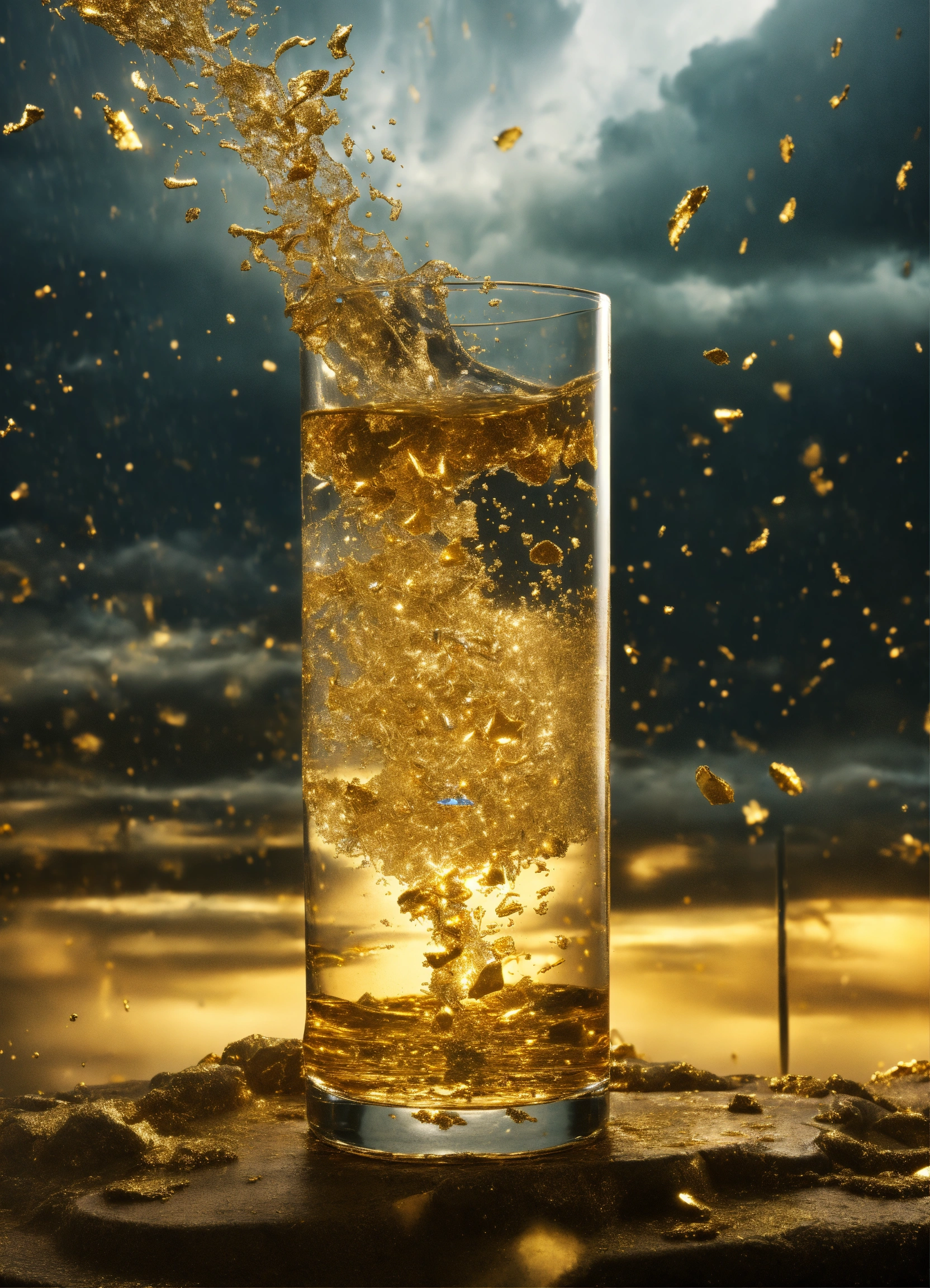 lexica-a-glass-of-water-in-the-middle-of-a-tornado-dystopian