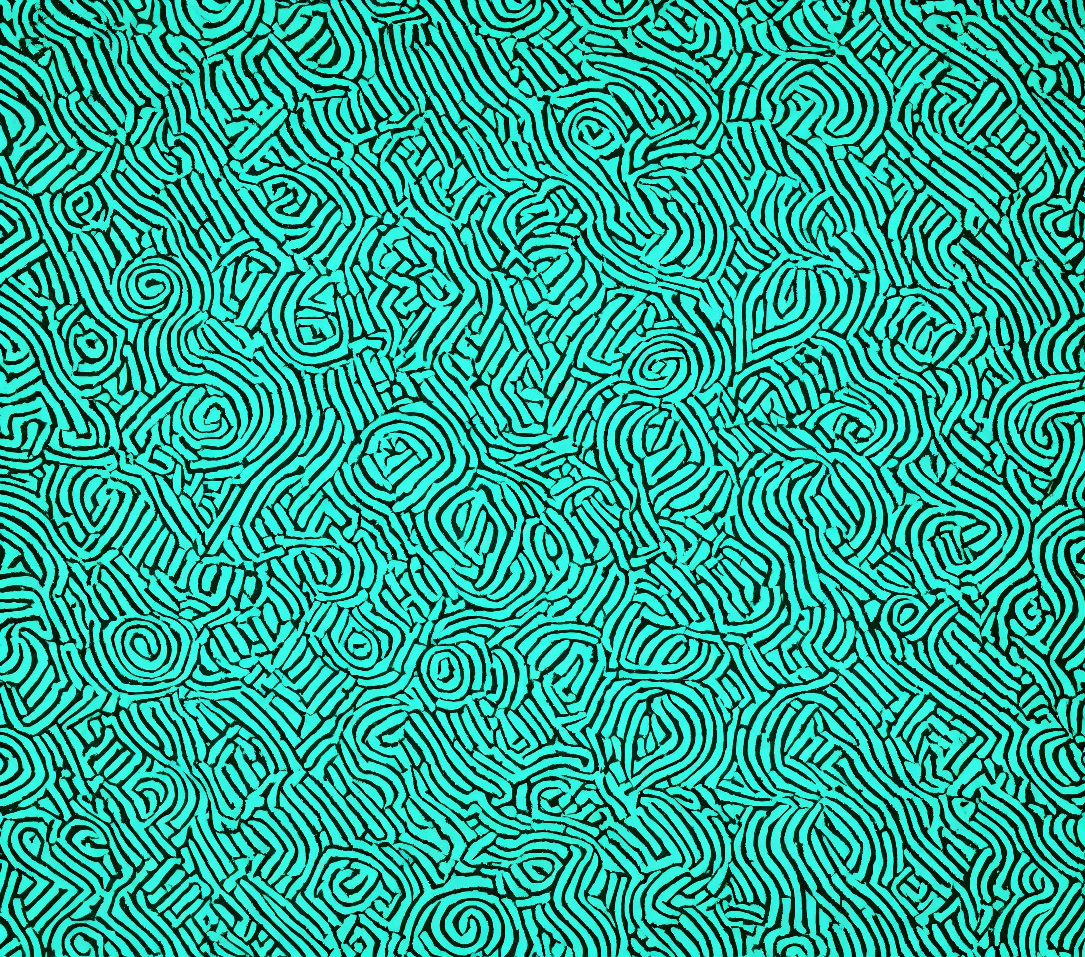 Lexica - Turquoise background pattern for screen