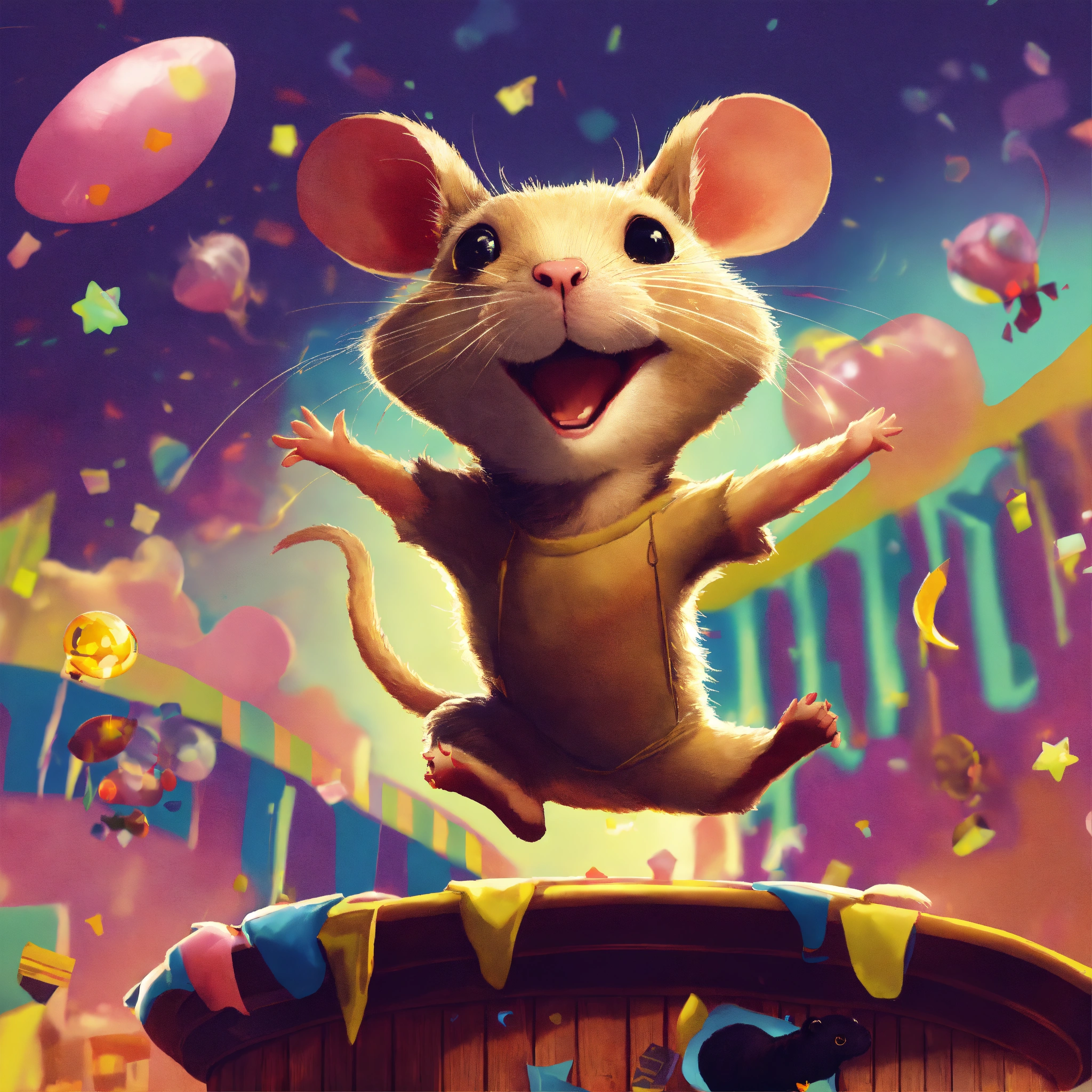 Lexica - Bounce rat, jazz, jumping, happy