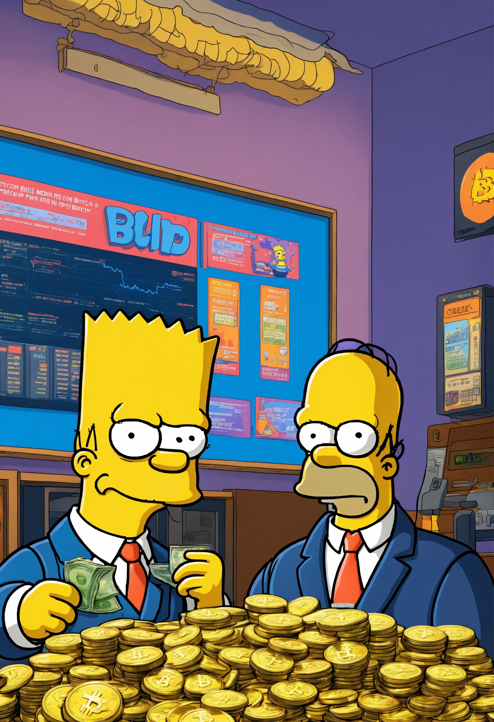 Lexica - What’s more expensive than Bitcoin or US DD? Cartoon Simpsons.