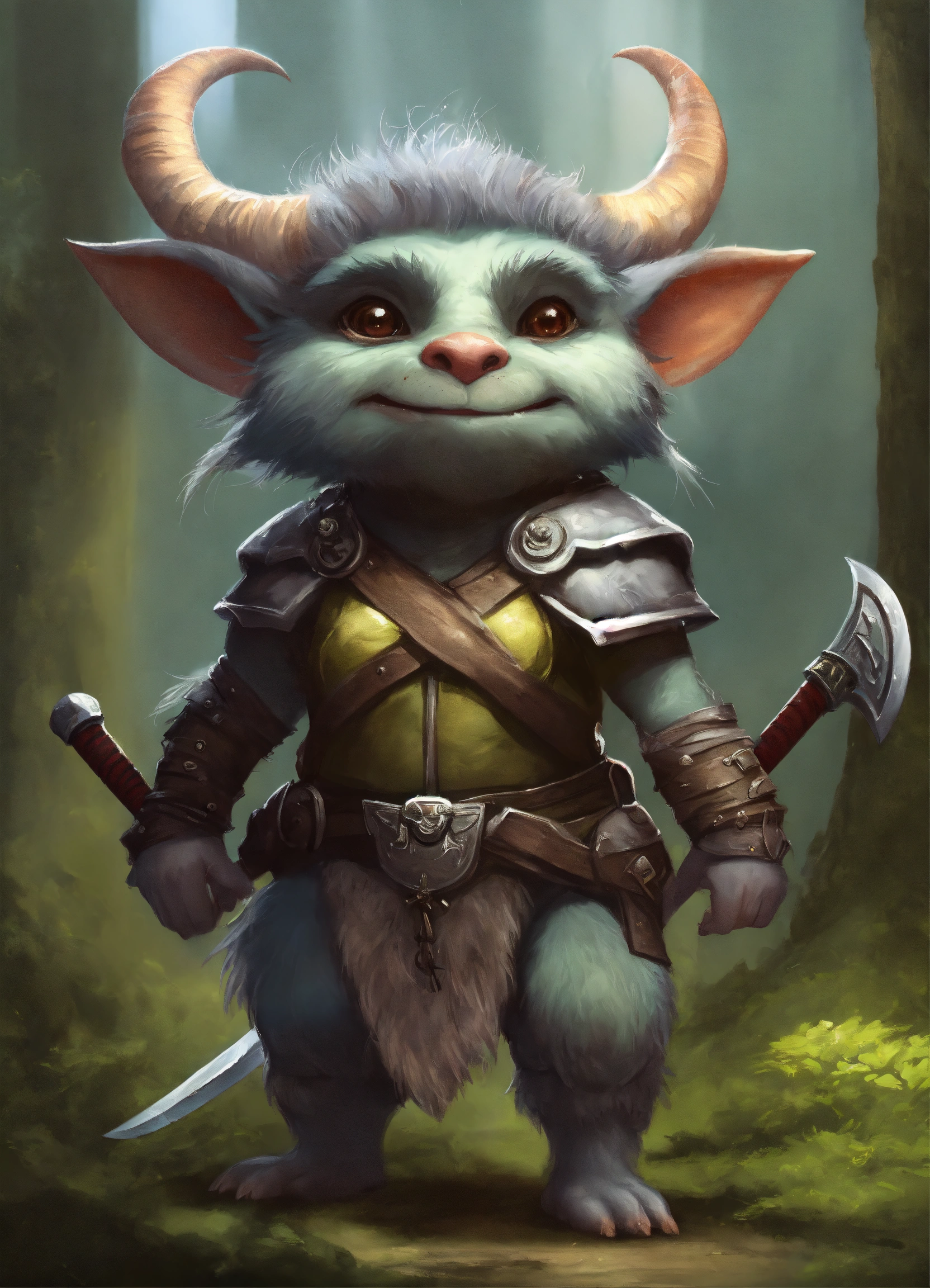 Lexica - Digital painting, illustration, creature concept art, a kind ...