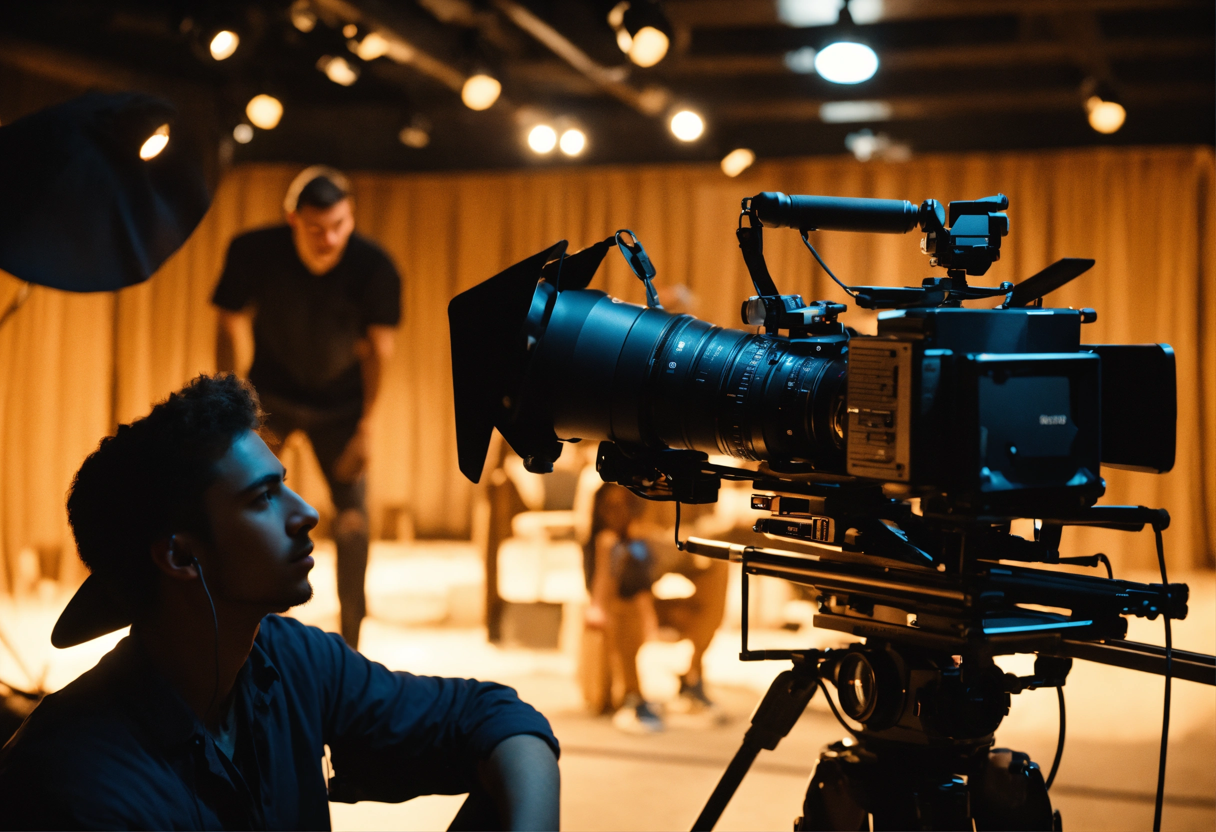 Lexica - The process of directing a film. A young film director on the ...
