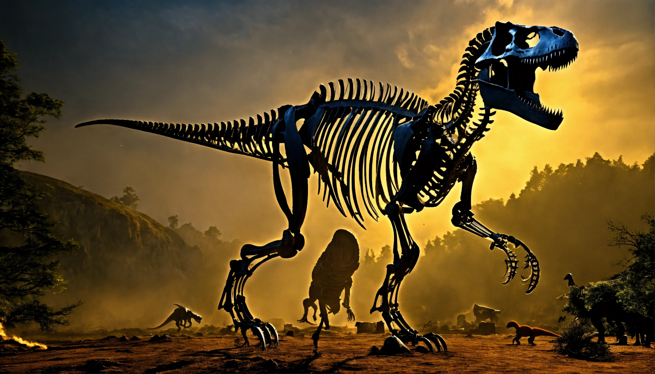 Lexica - Tyrannosaurus rex skeleton