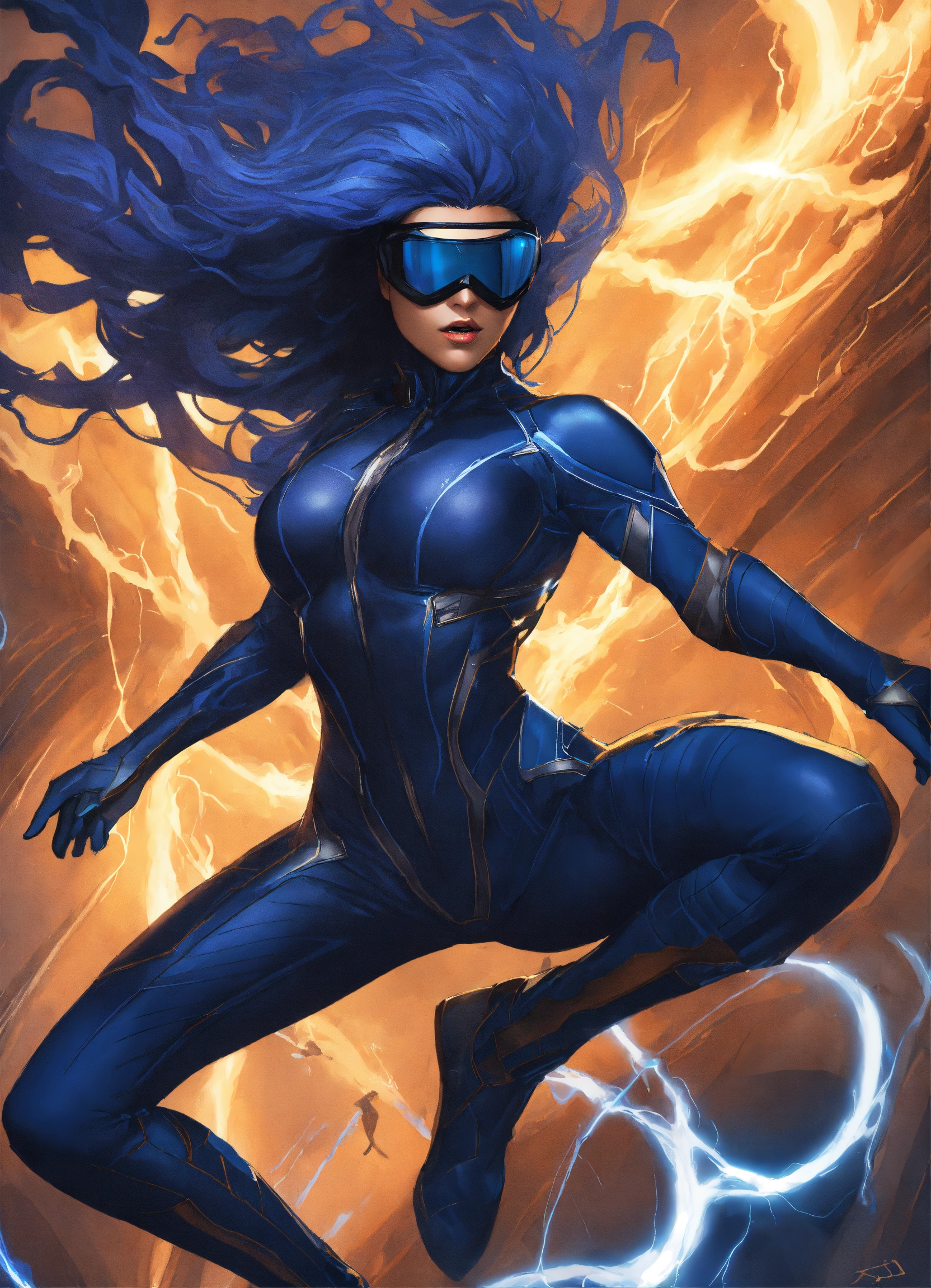 Lexica - Realistic, digital illustration art, Venomous Vortex, Venomous ...