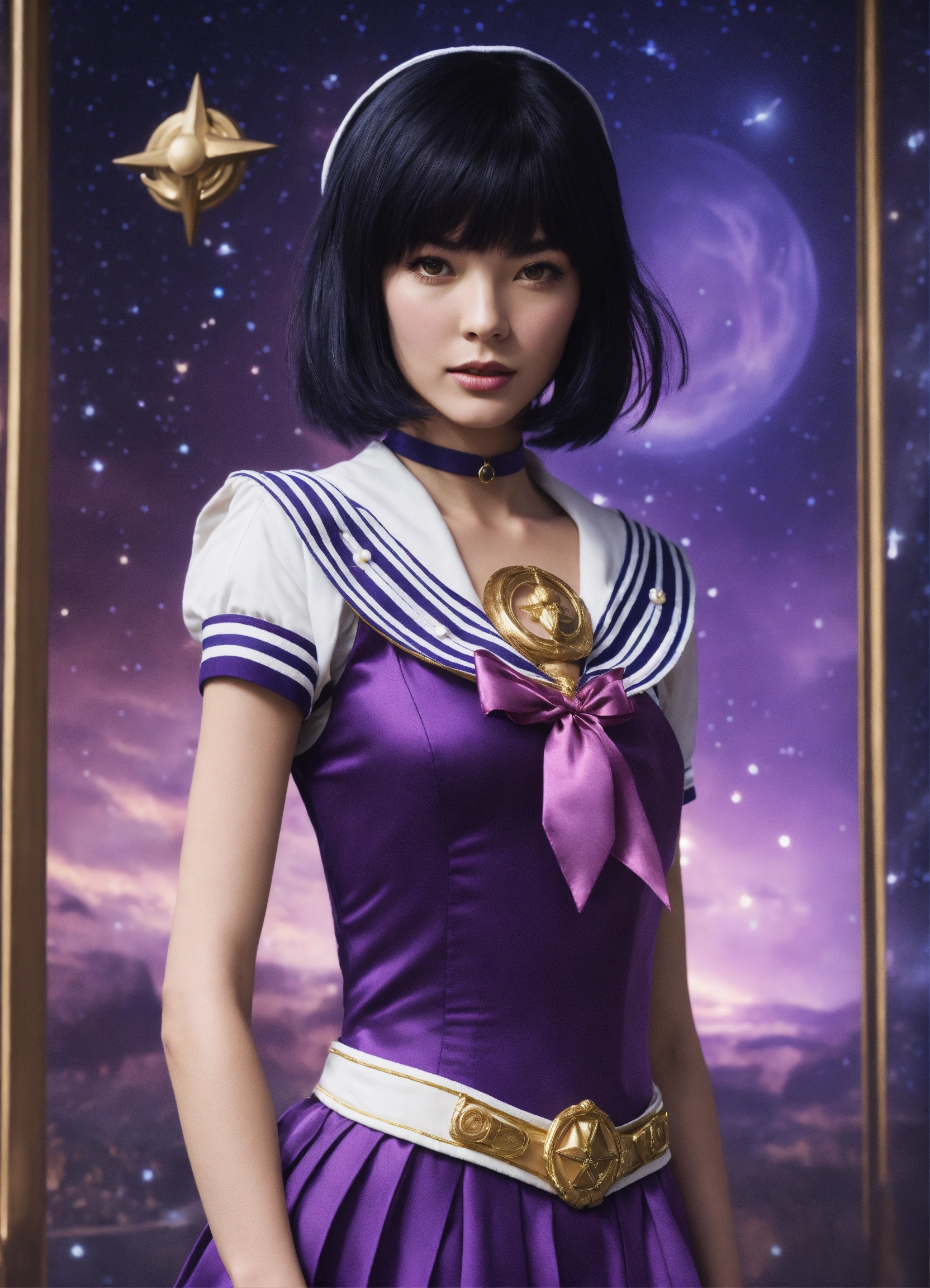 P.willinckii sailor saturn oc Sailor Saturn As A Steampunk Witch