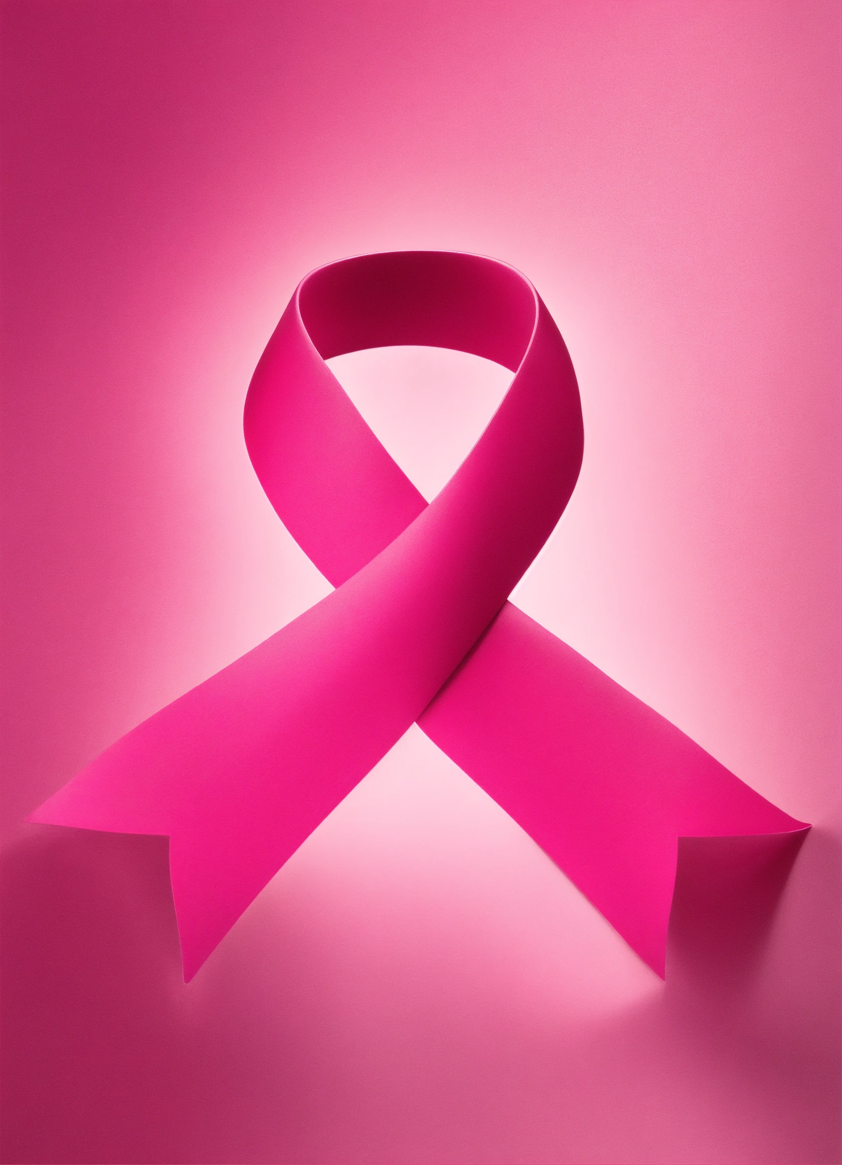 Lexica - Generate a compelling image of a cancer awareness pink ribbon ...