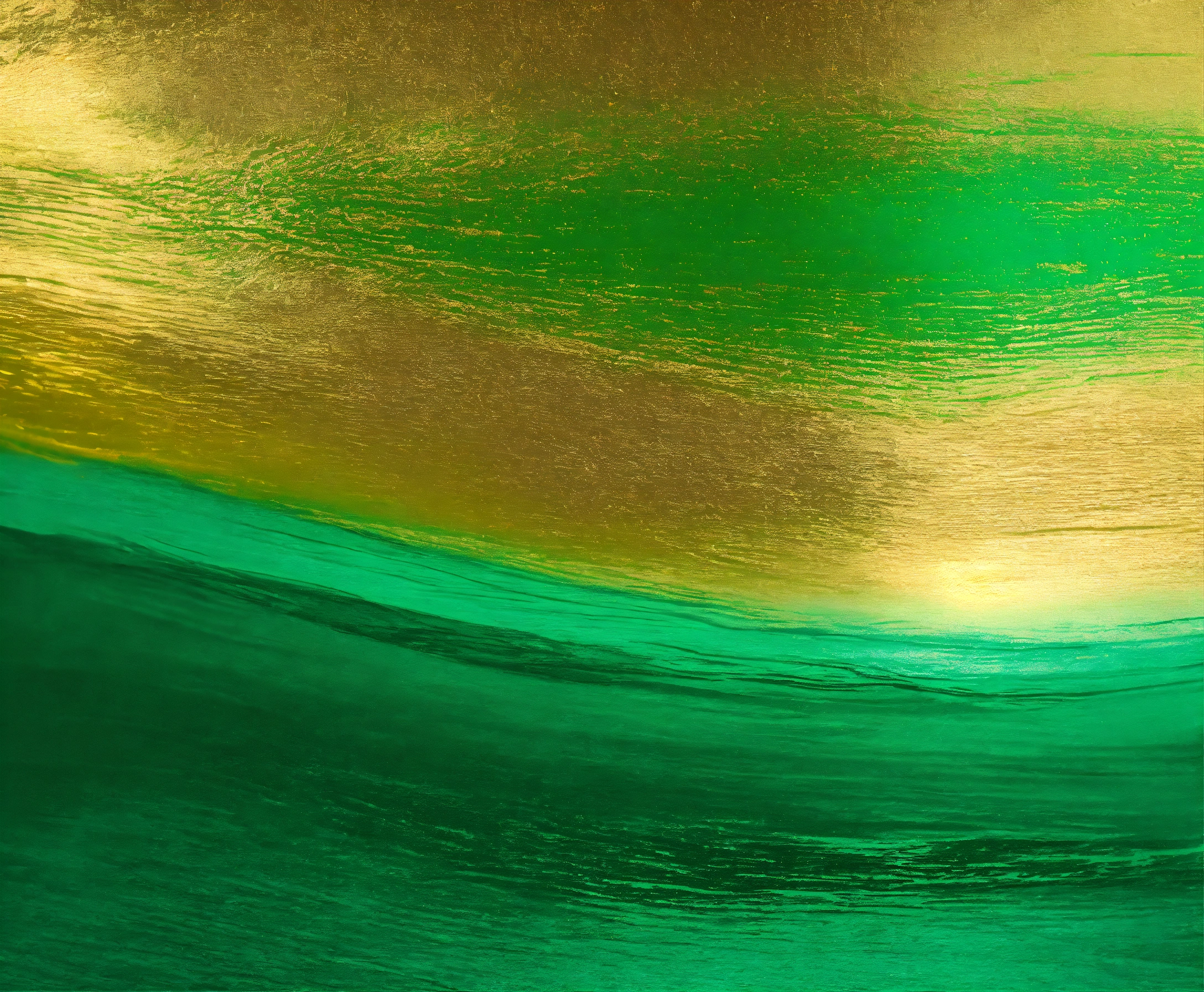 Lexica Green and gold ombre foil nackground