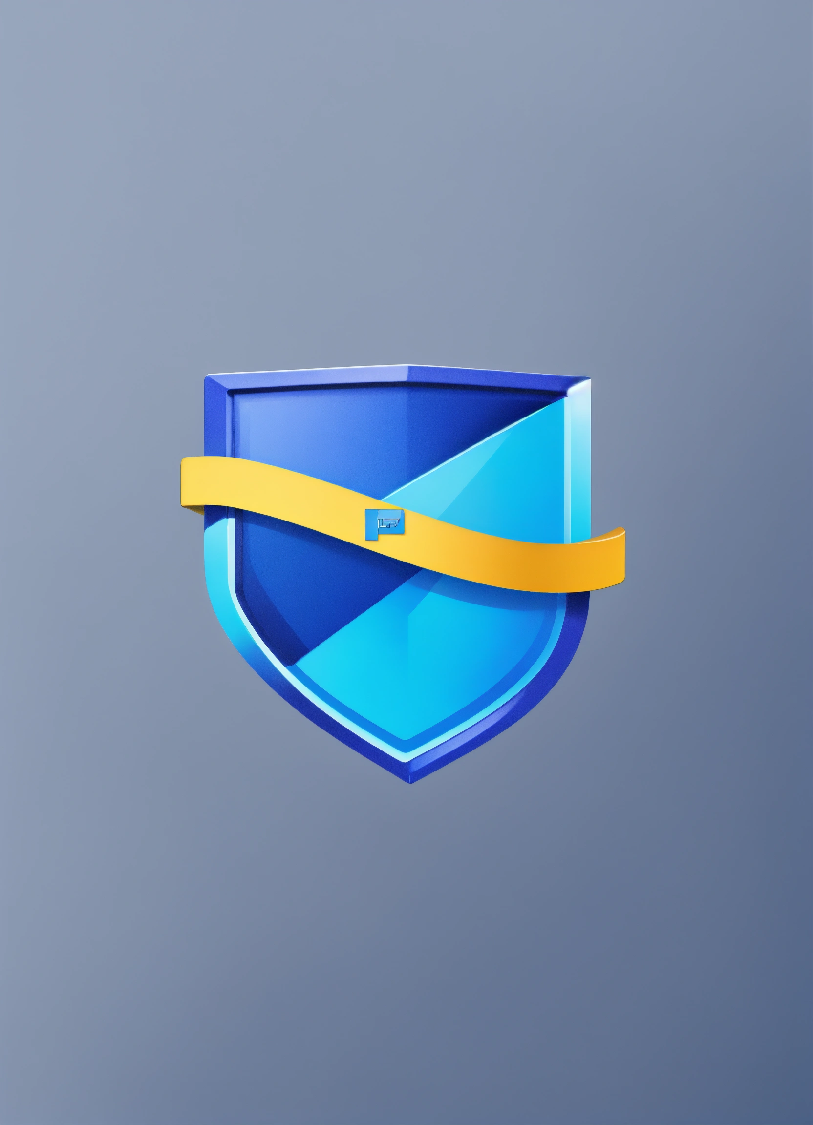 Lexica - Logo for FinSecure, account, seccurity, cool, blue