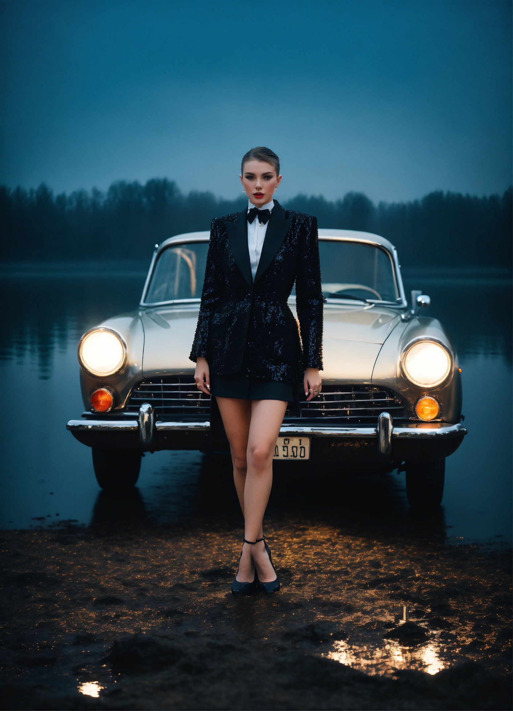 Lexica - Portrait of haute couture beautiful russian fashion model ...