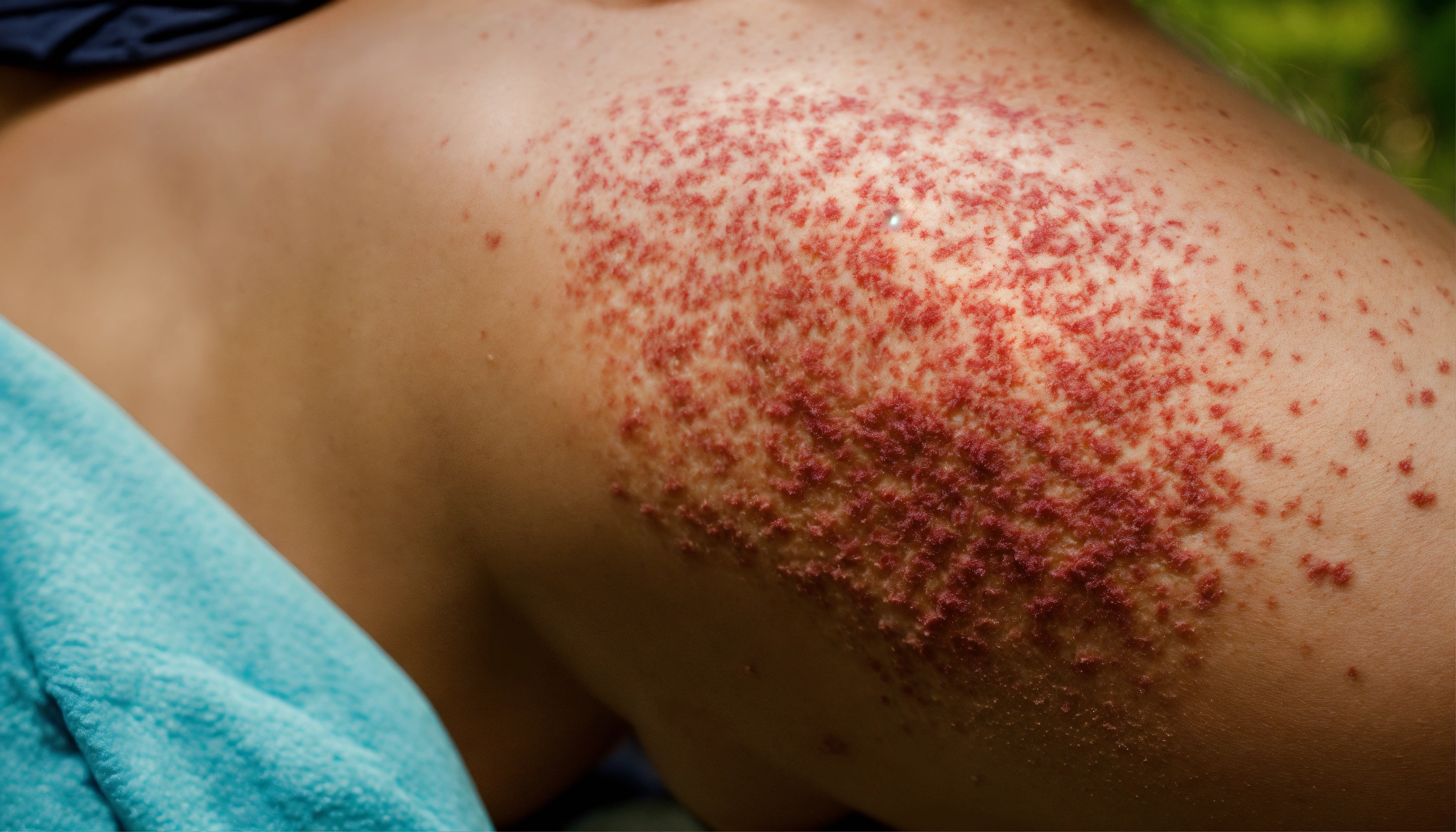 Lexica Cholinergic Urticaria With Itchy Skin Caused By Heat Exposure