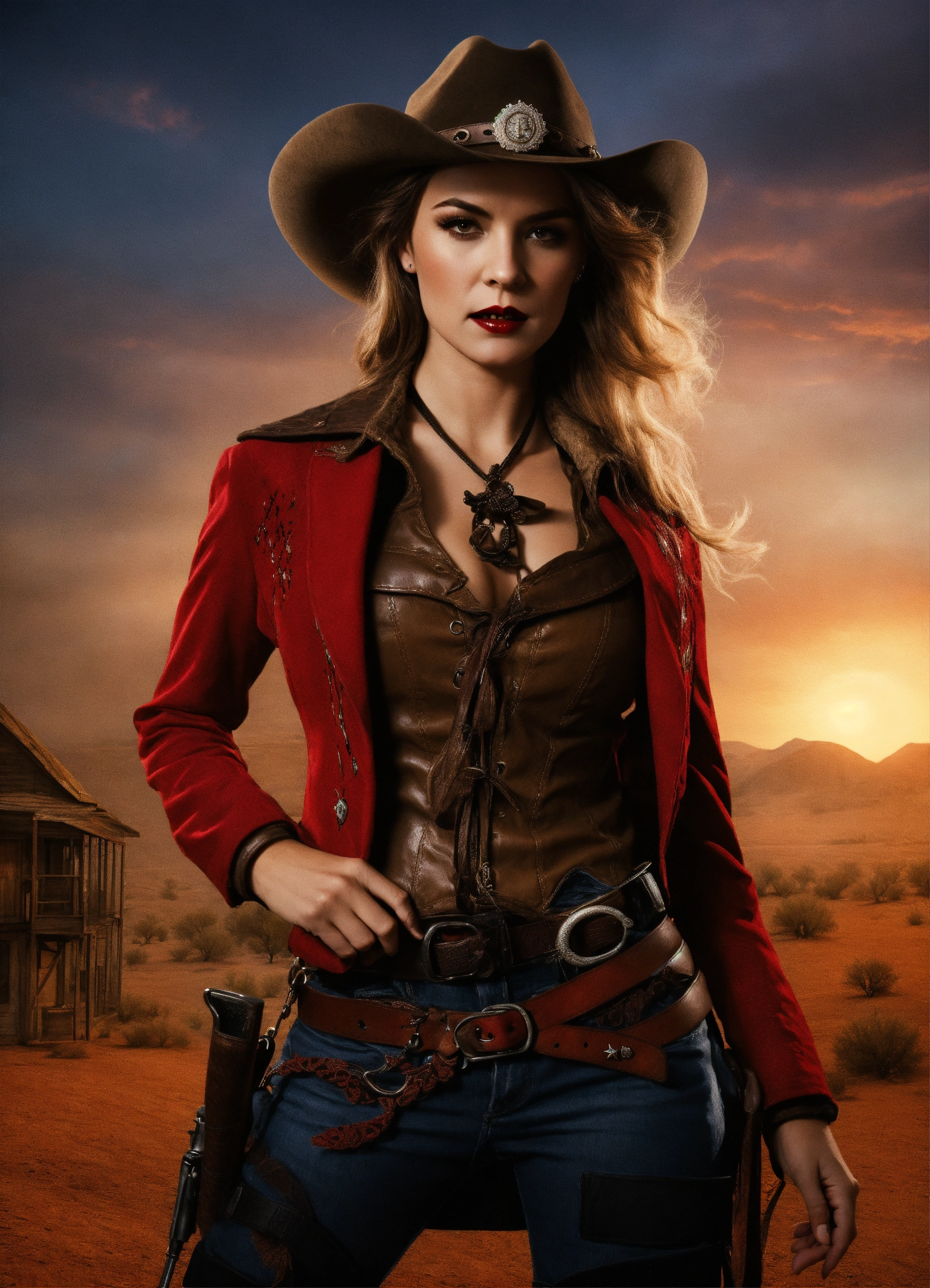 Lexica - Wild west female vampire texas ranger