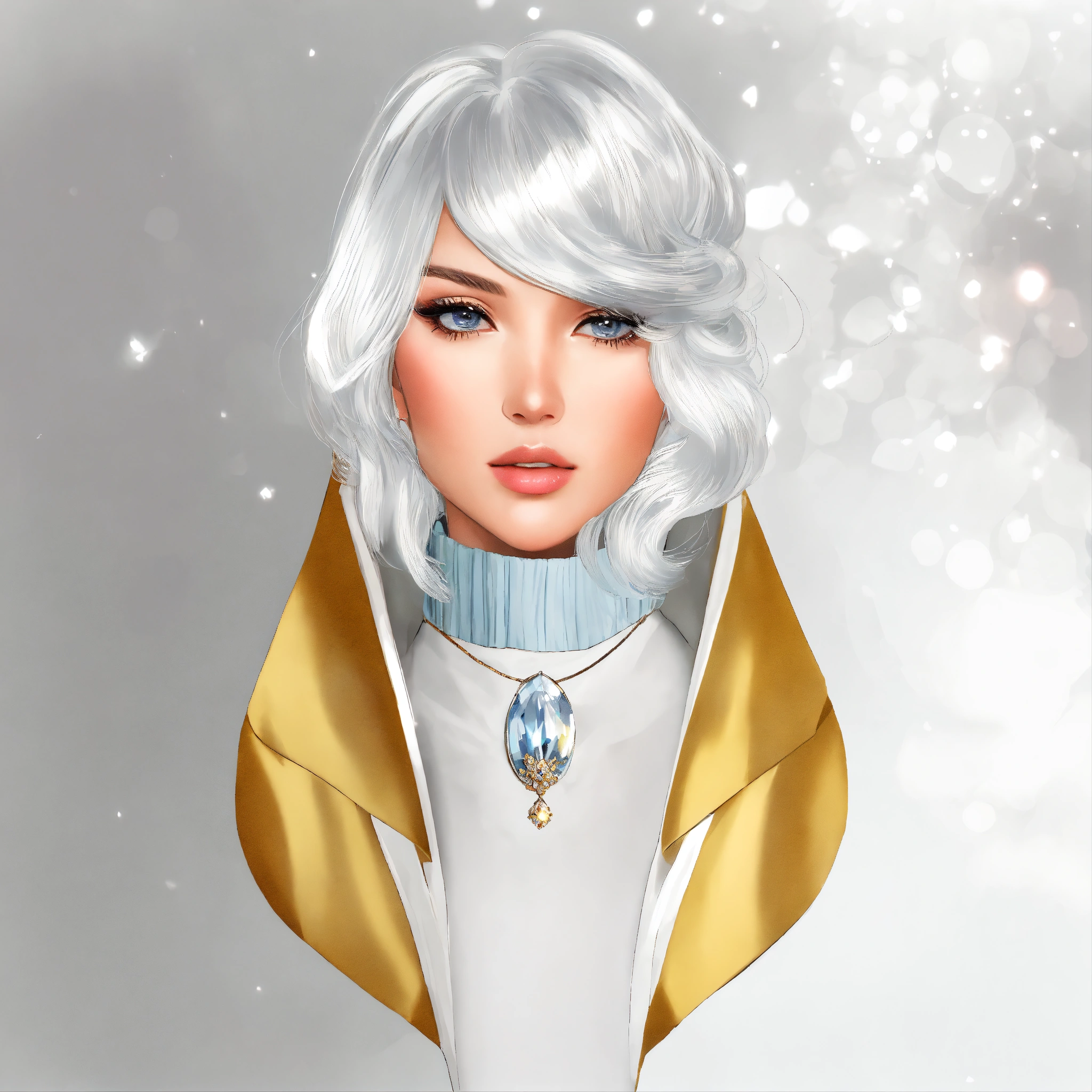 Lexica - An elegant and glamorous fashionista.