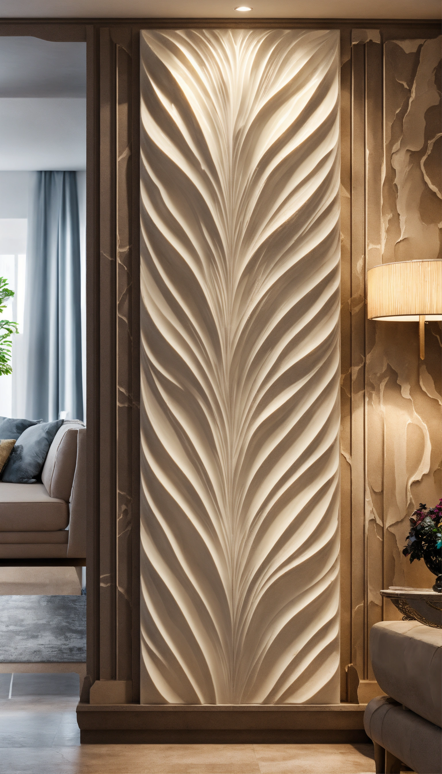 Lexica - 3D Decorative wall panels ABS Plastic molds for Plaster Gypsum ...