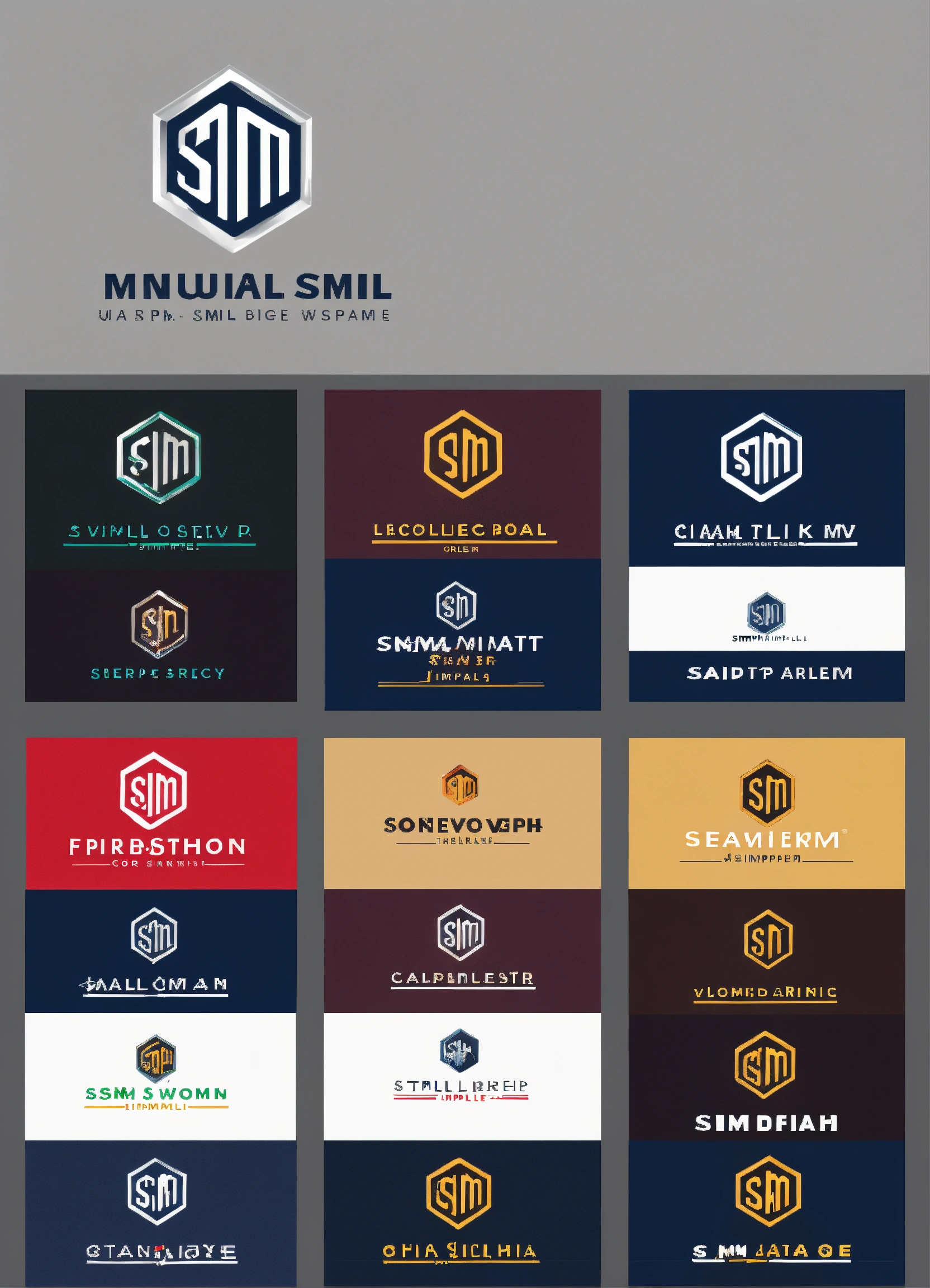 Lexica - Create a simplified logo for SMM.
