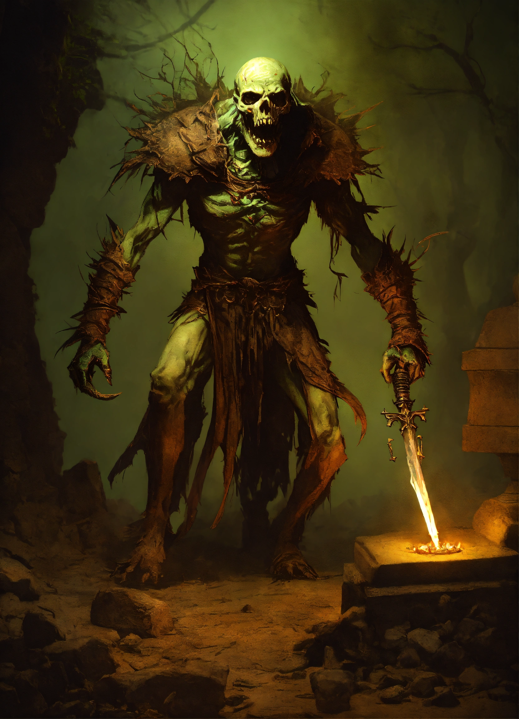 Lexica - Undead creature rise from e tomb
