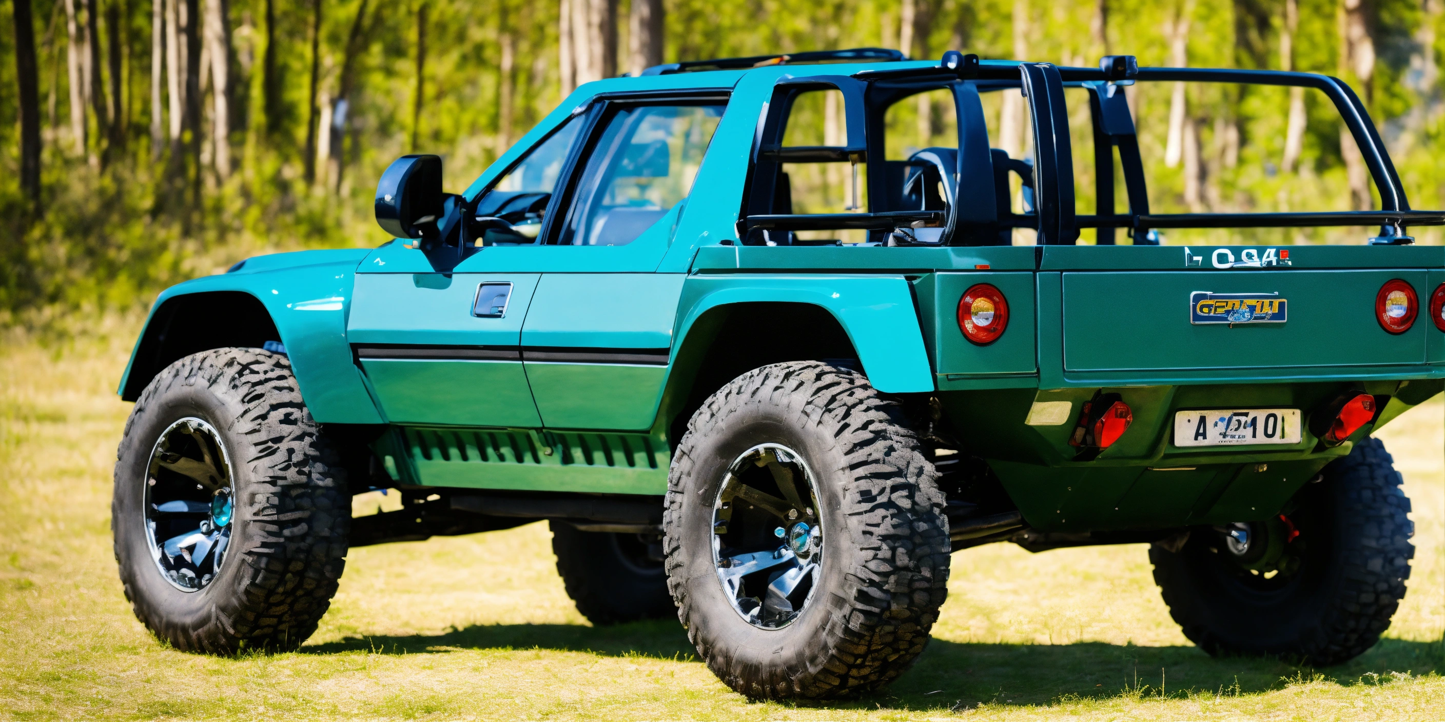Lexica - Gepard car, 12 seats, big offroad wheels