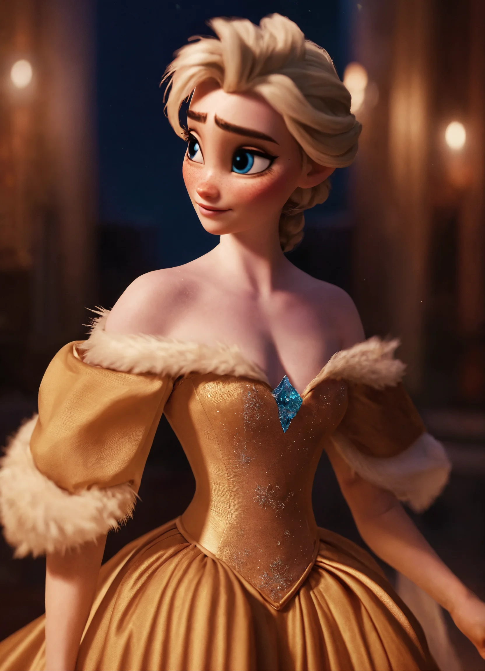Lexica - Stunning real Elsa, 8k photo, in action, cinematic