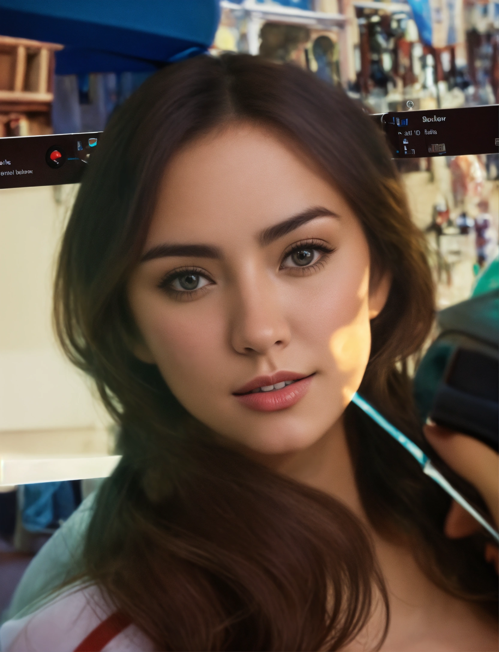 Lexica - Using the Face above. Create an image of a woman.